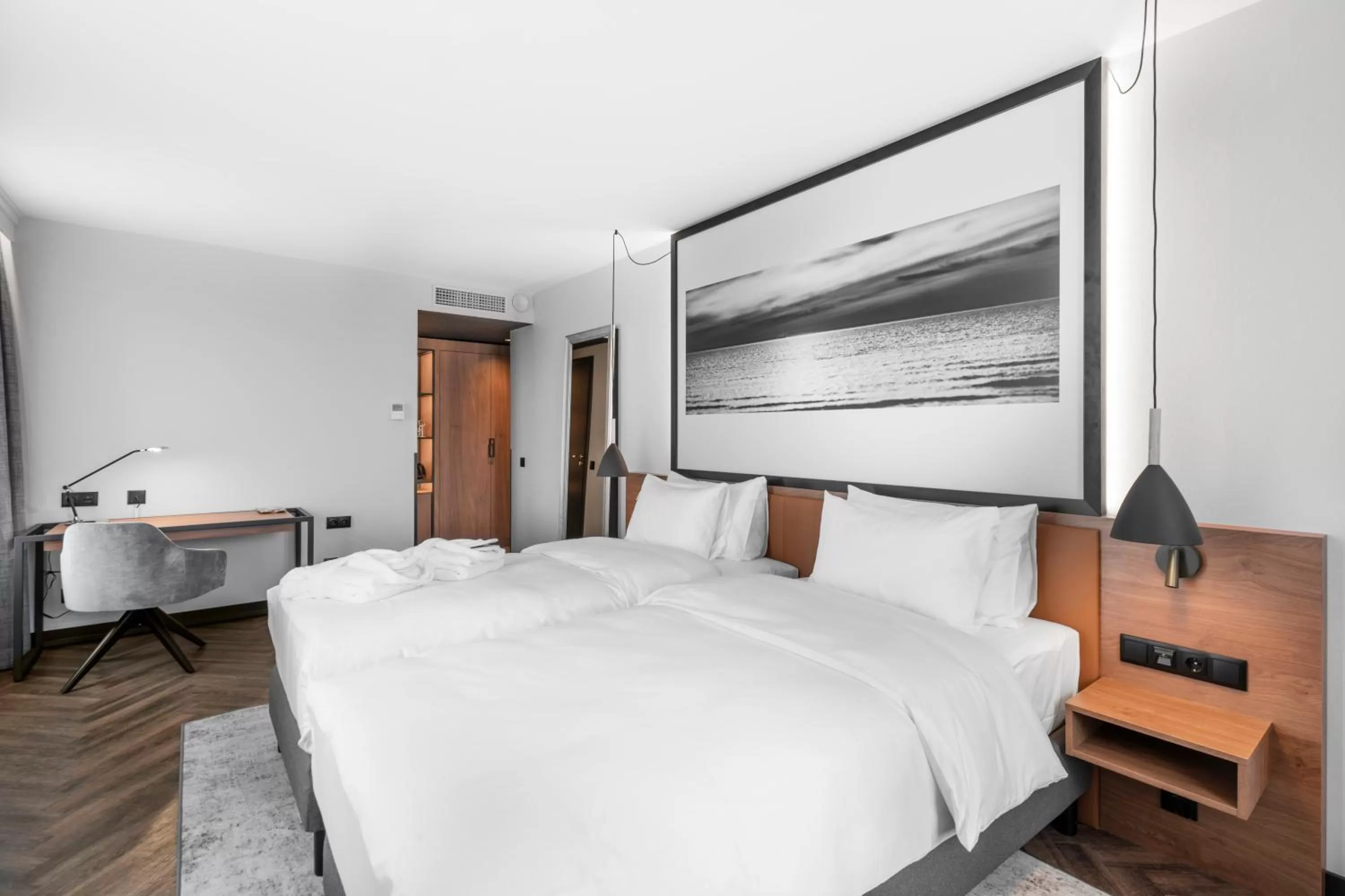 Photo of the whole room, Bed in MERCURE KLAIPEDA CITY HOTEL, Meetings, Events, Restaurant & Bar - Accor Group, Pet Stay FREE