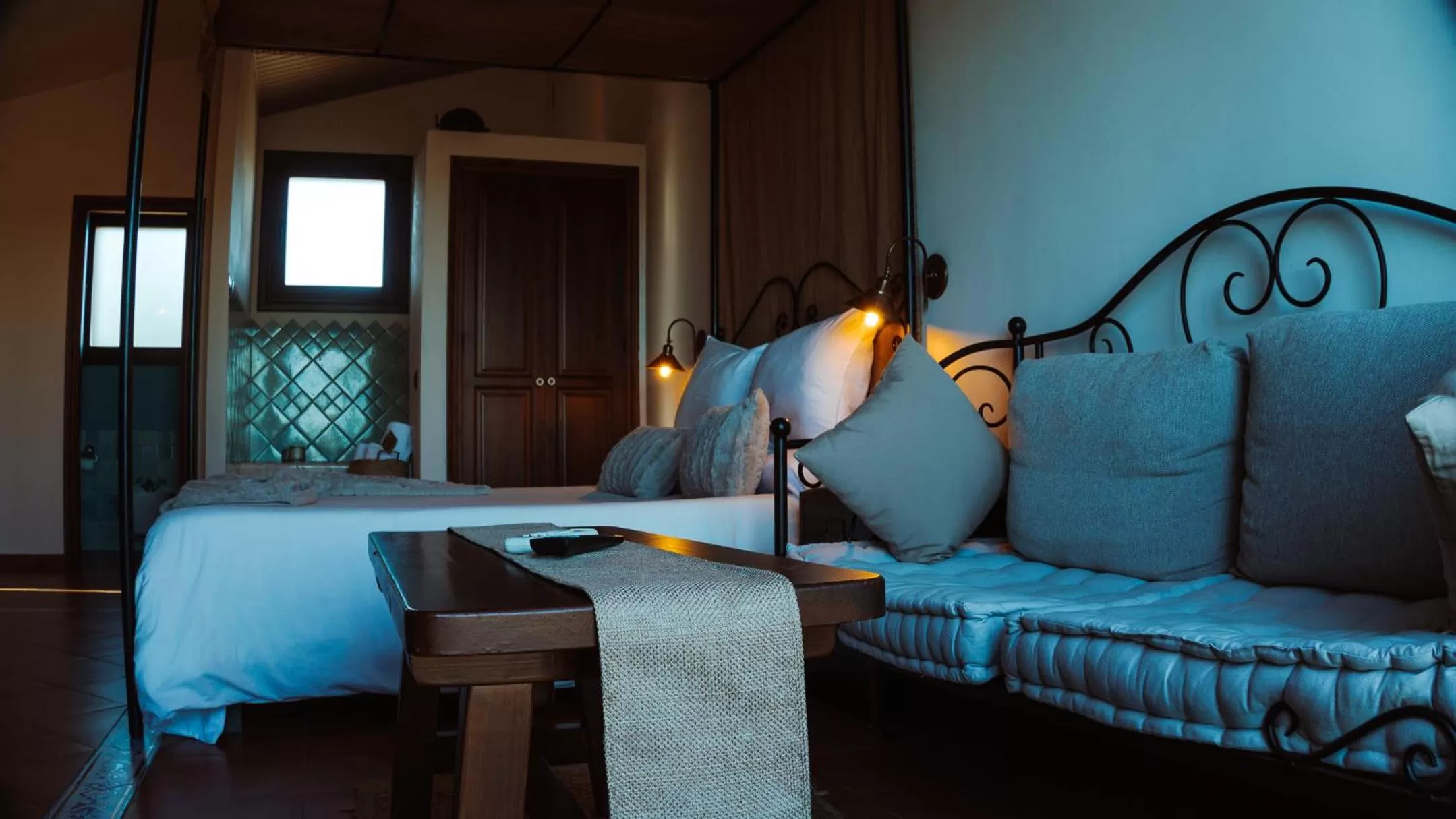 Living room in Hospedería Ballesteros