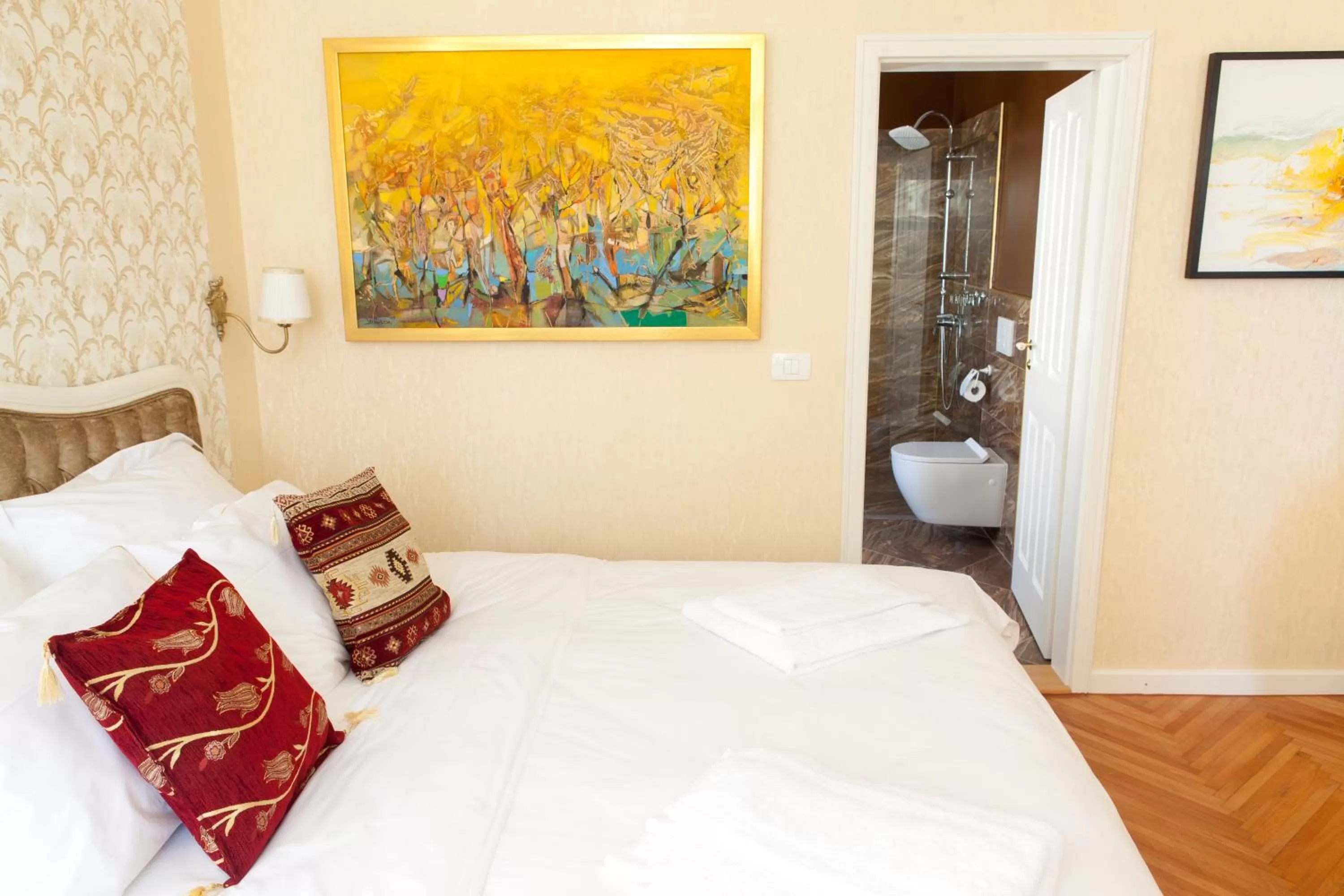 Bed, Room Photo in Benecanka Casa Veneziana Piran