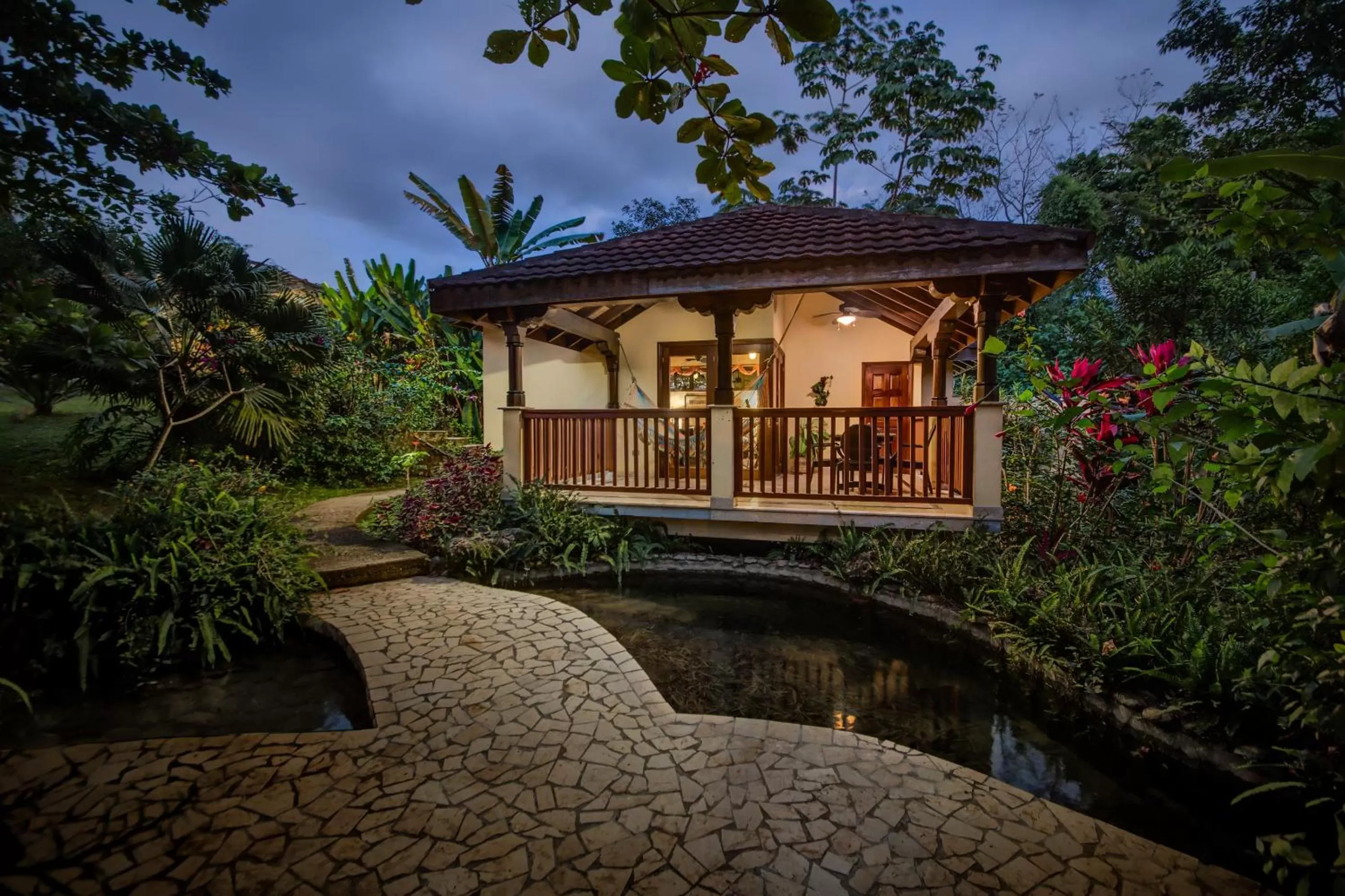 Natural landscape in Sleeping Giant Rainforest Lodge