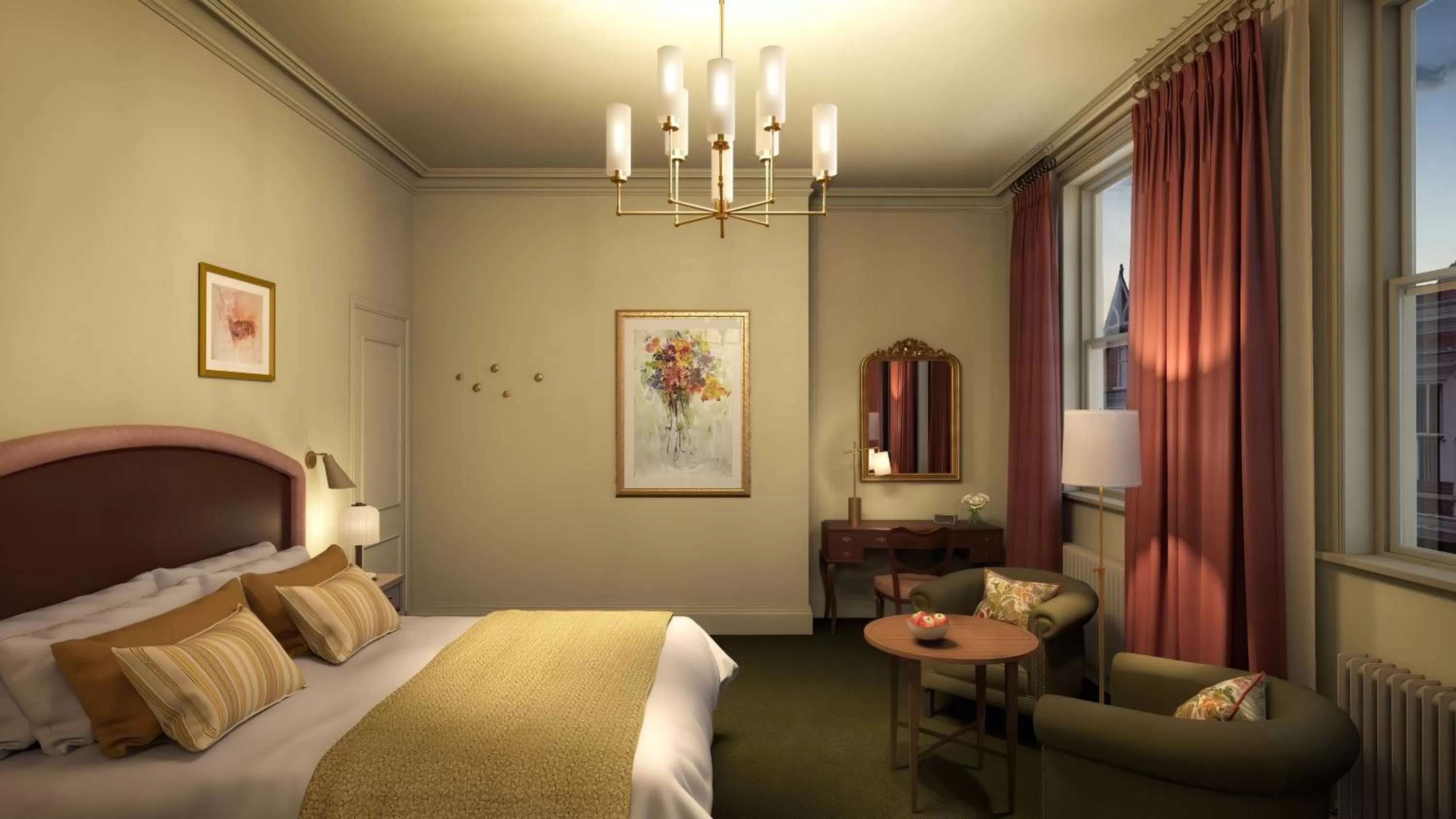 Deluxe Double or Twin Room in The White Hart Hotel Lincoln