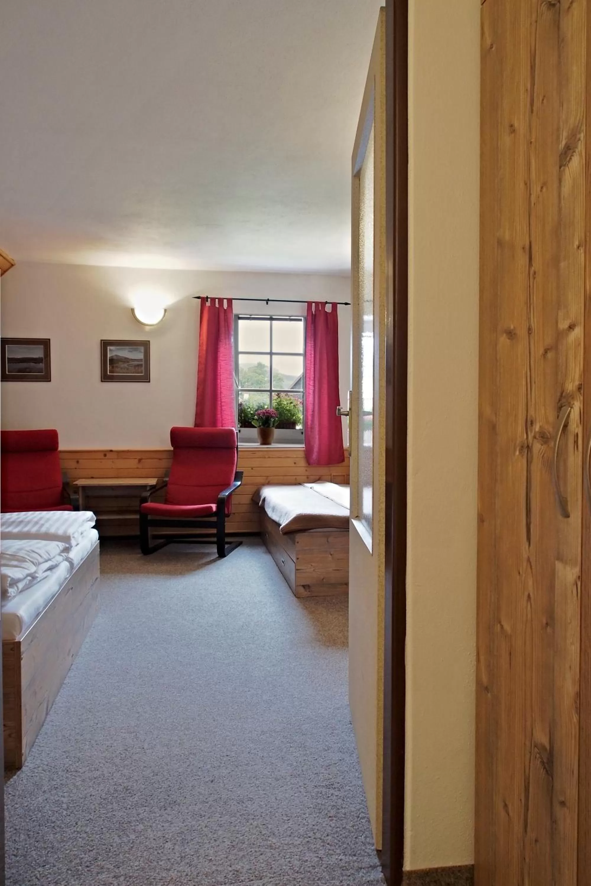 Living room, Bed in Penzion Čistá