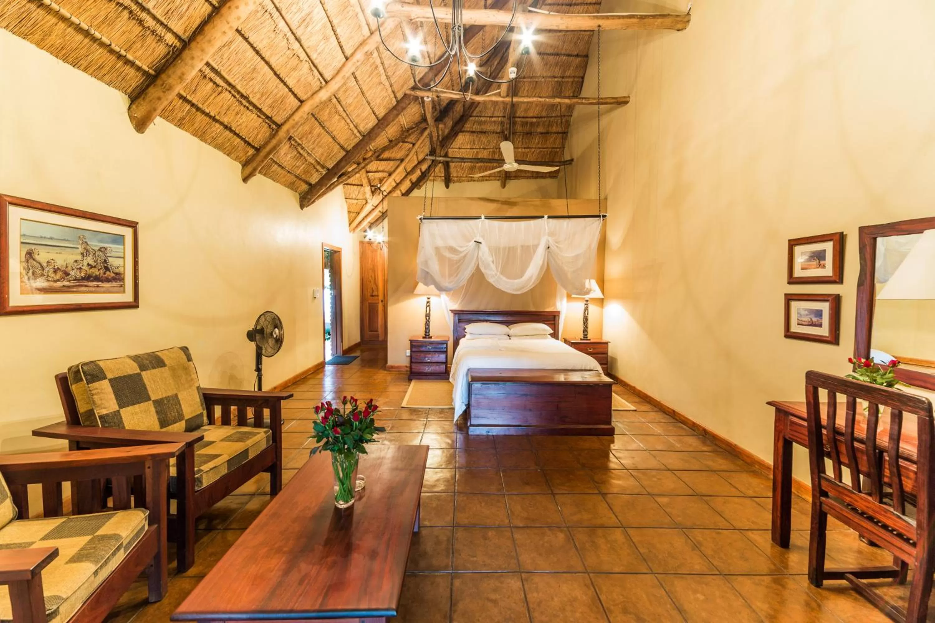 Shower, Bed in Kumbali Country Lodge