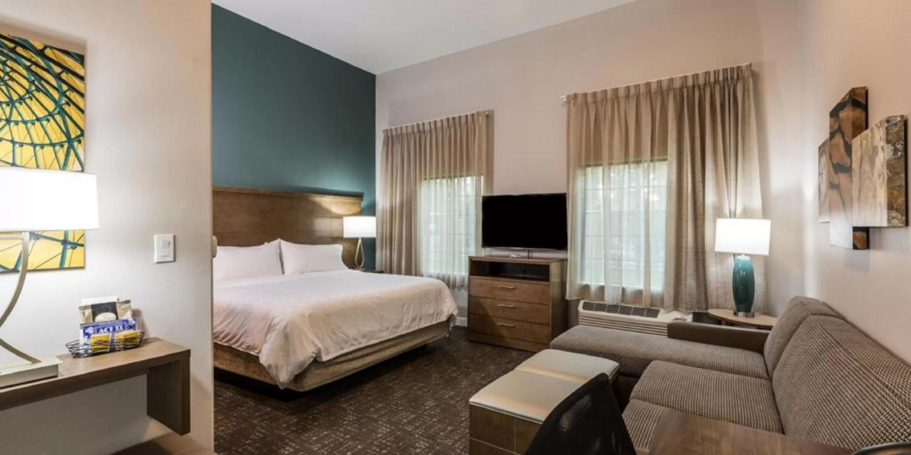 Photo of the whole room, Bed in Staybridge Suites Houston East - Baytown by IHG