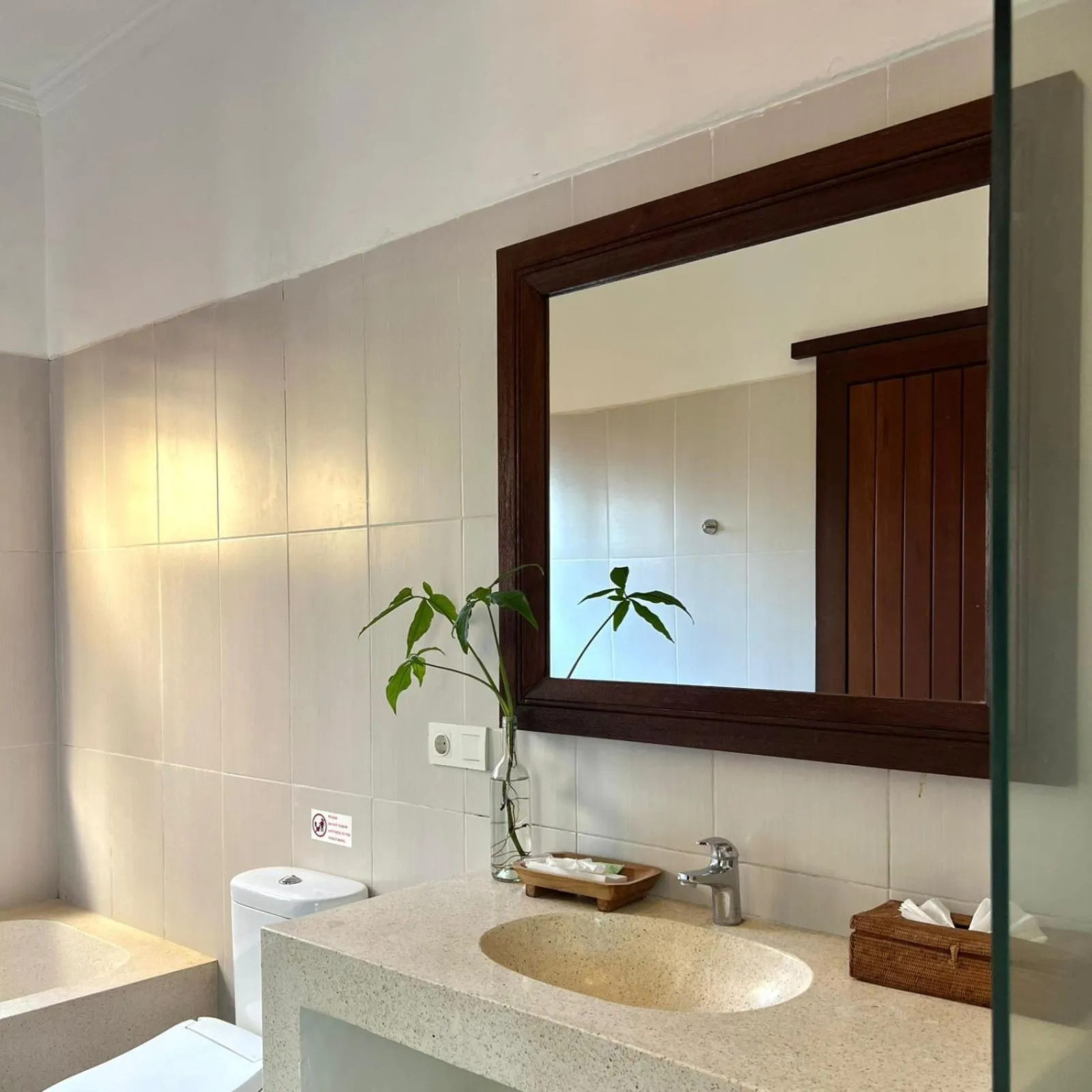 Toilet in Kubu Bali Baik Villa & Resort - CHSE Certified