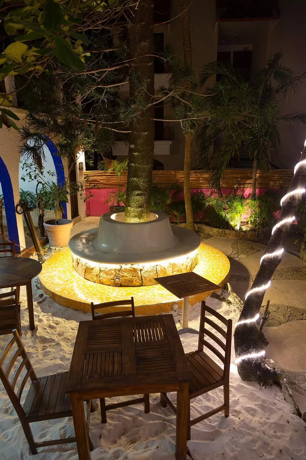 Garden view in Hotel Amar Inn