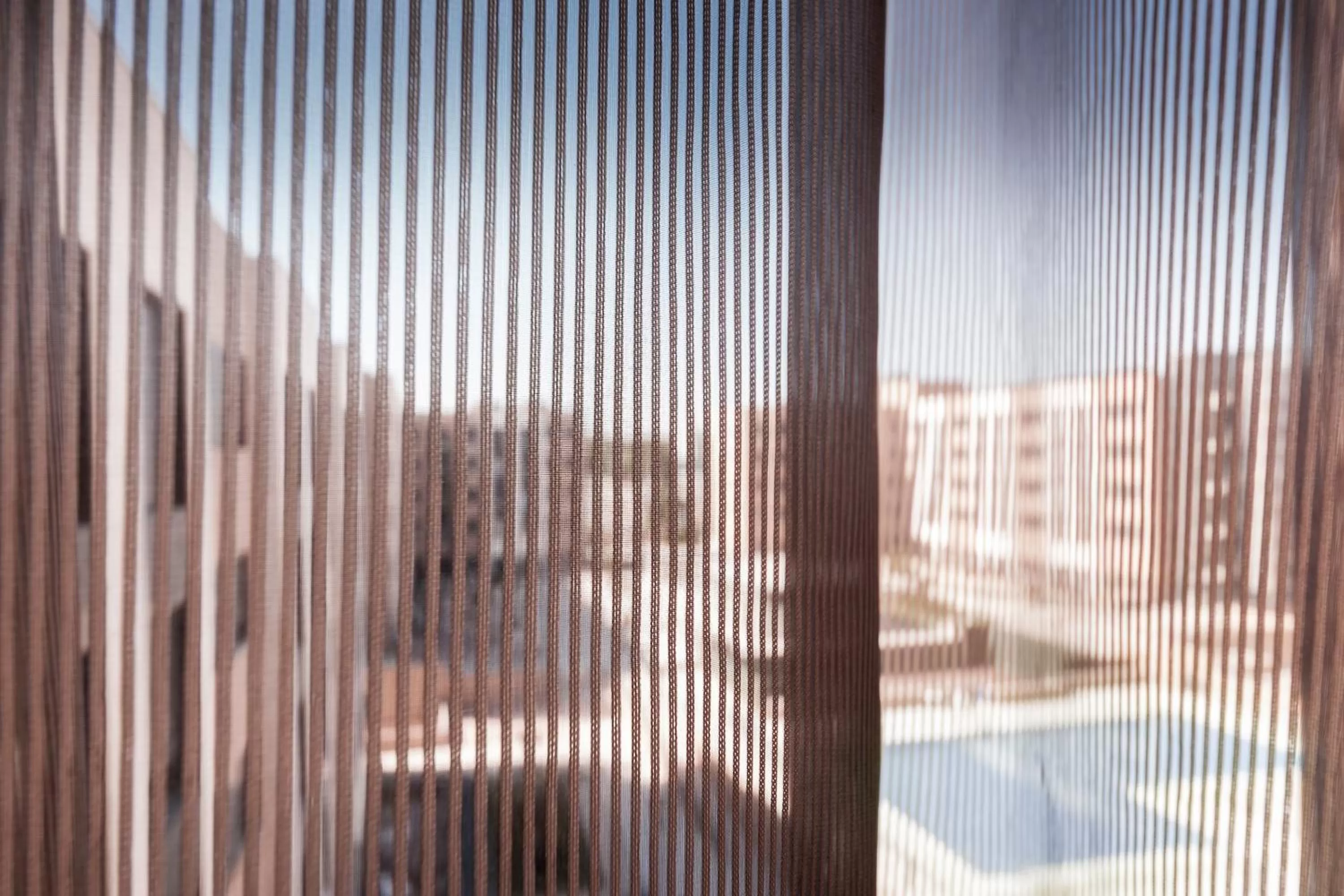 Pool view in Compostela Suites