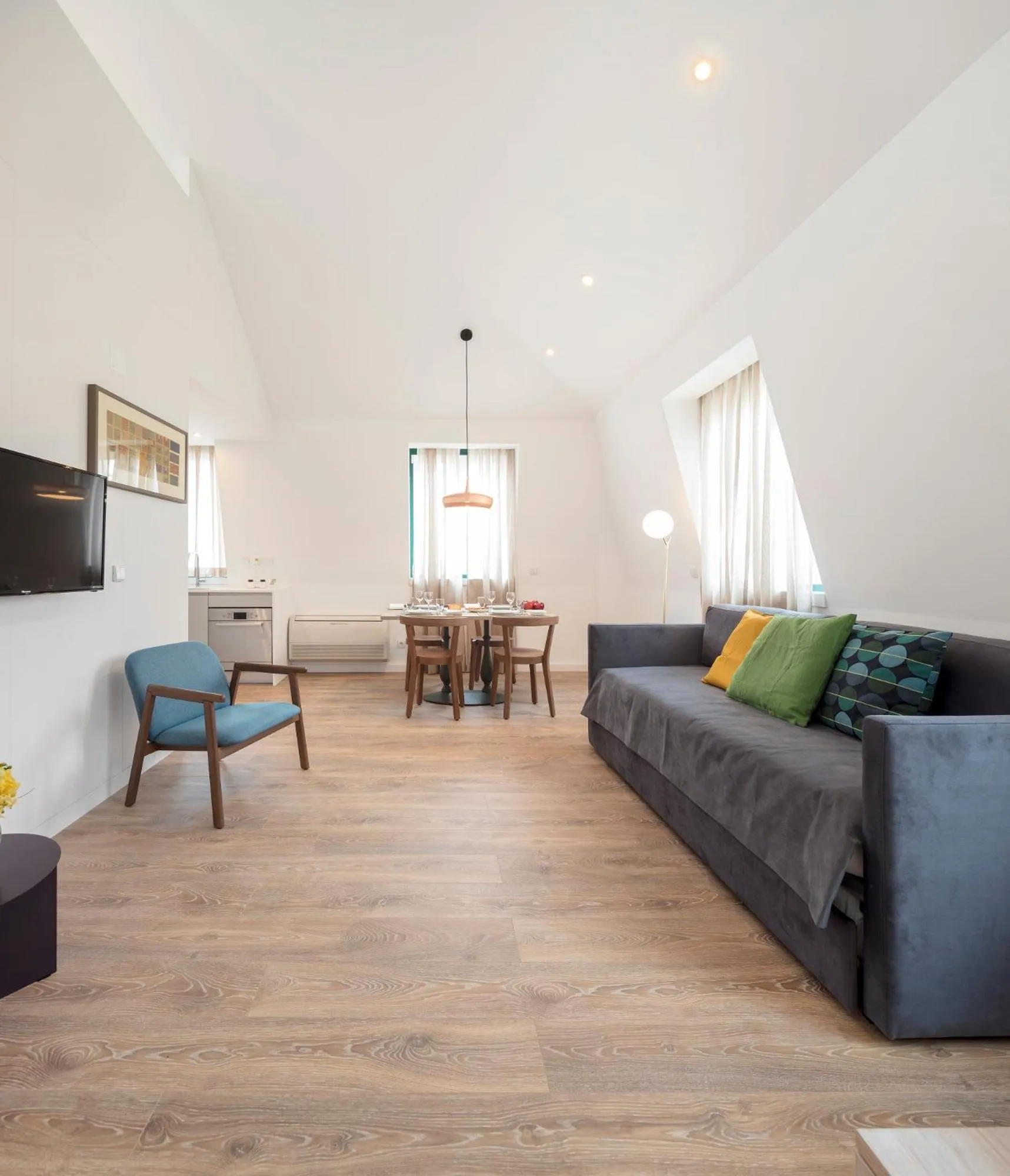 Living room in Lisbon Serviced Apartments - Chiado Emenda