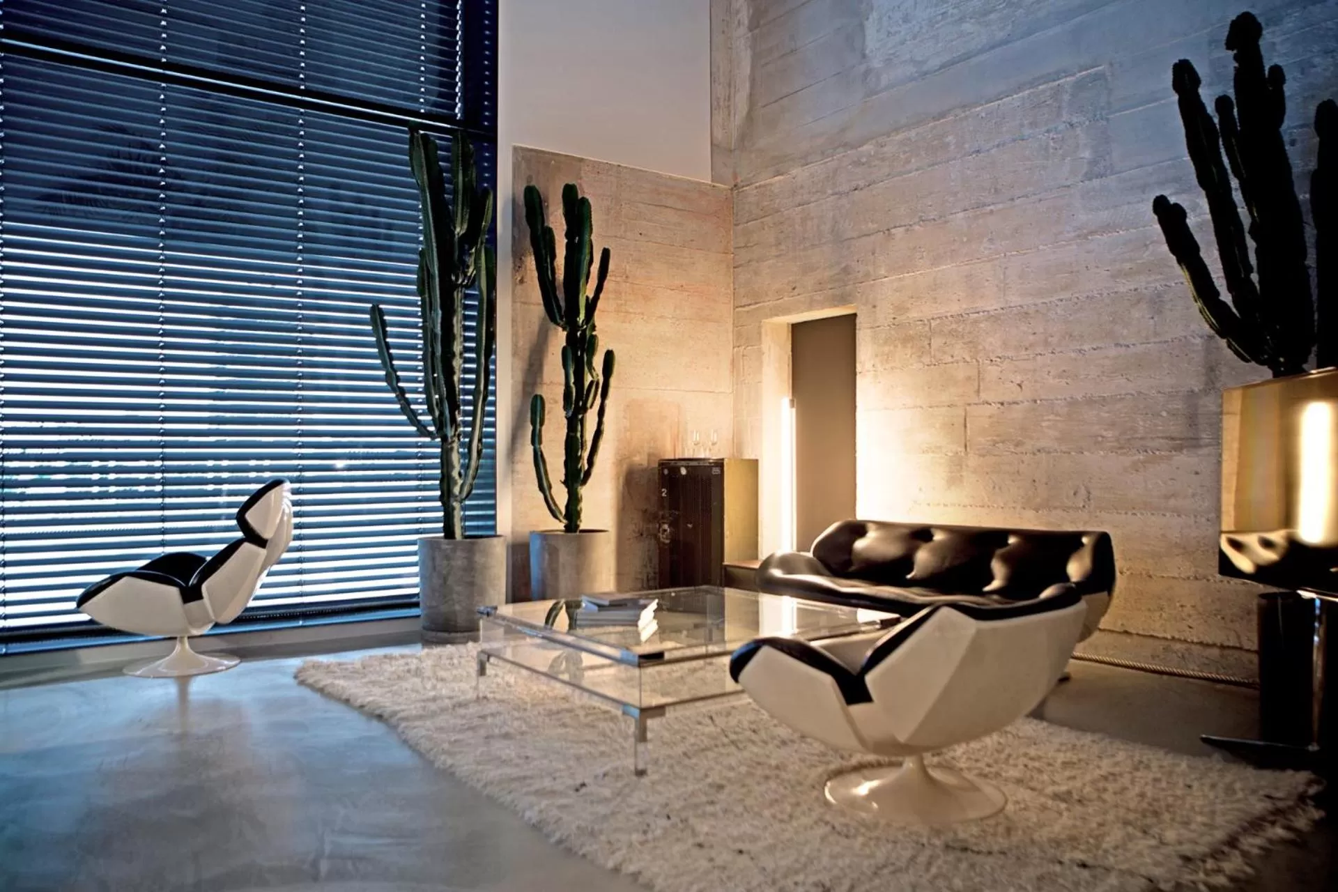 Living room in Speicher7 Hotel