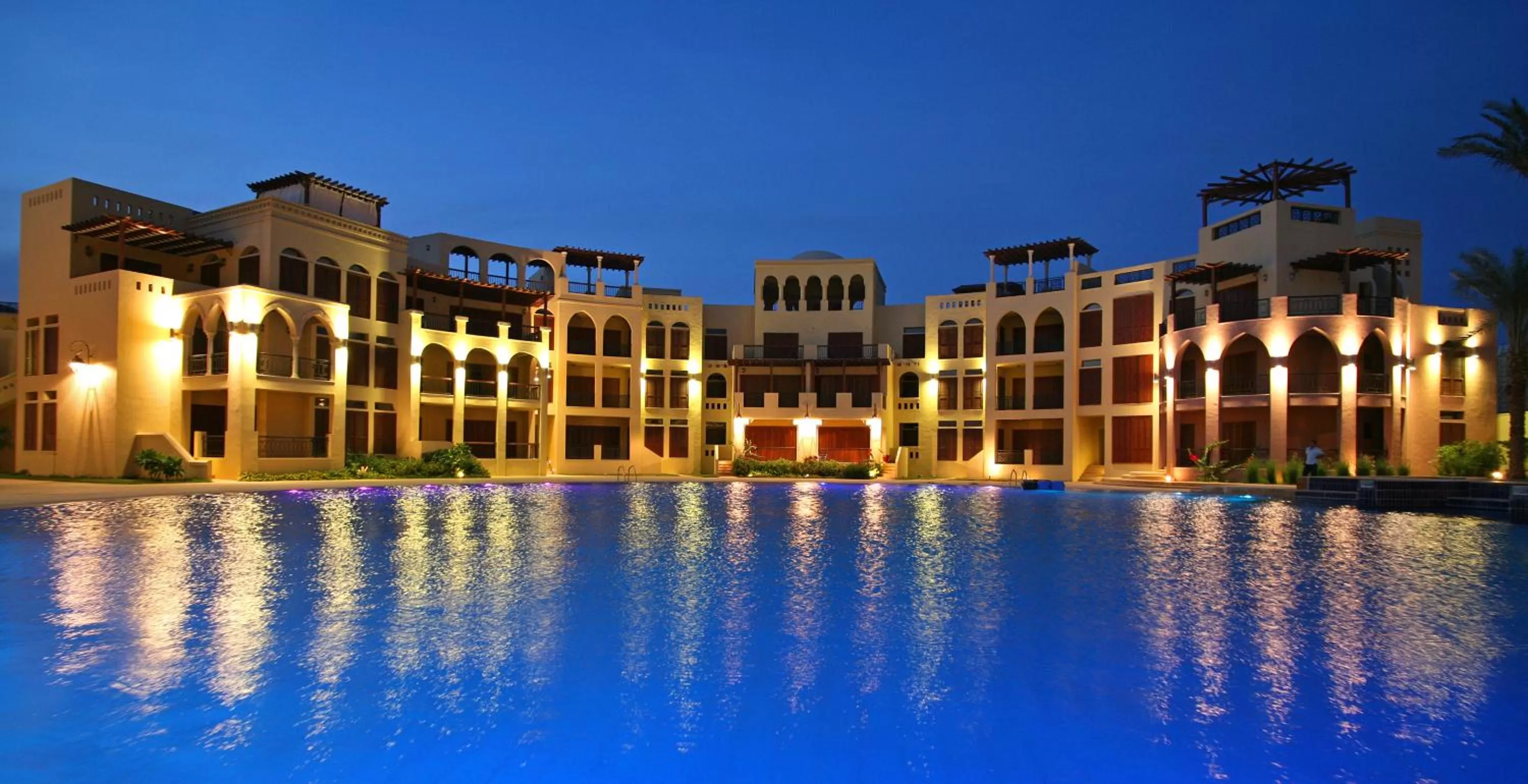 Pool view in Tala Bay Residence - Families Only