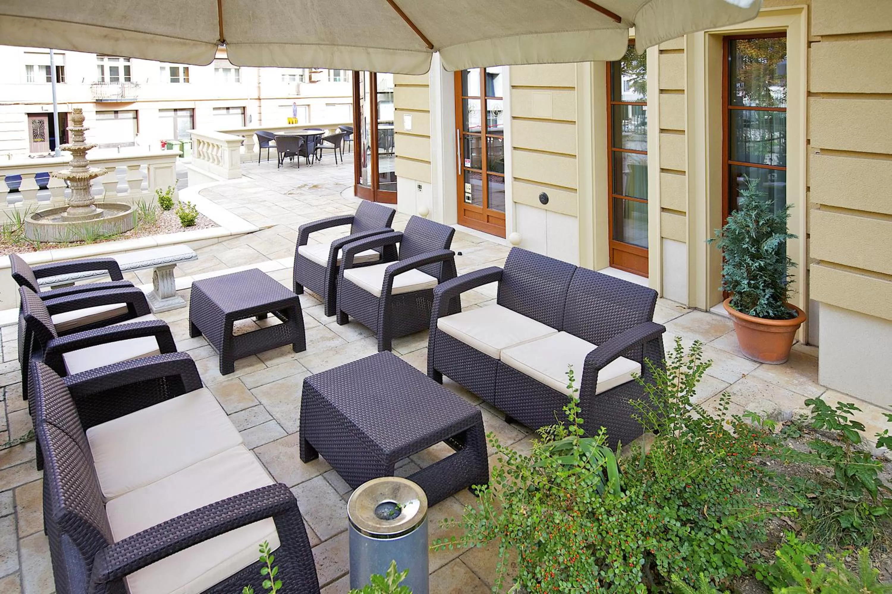 Balcony/Terrace in Gold Hotel Budapest