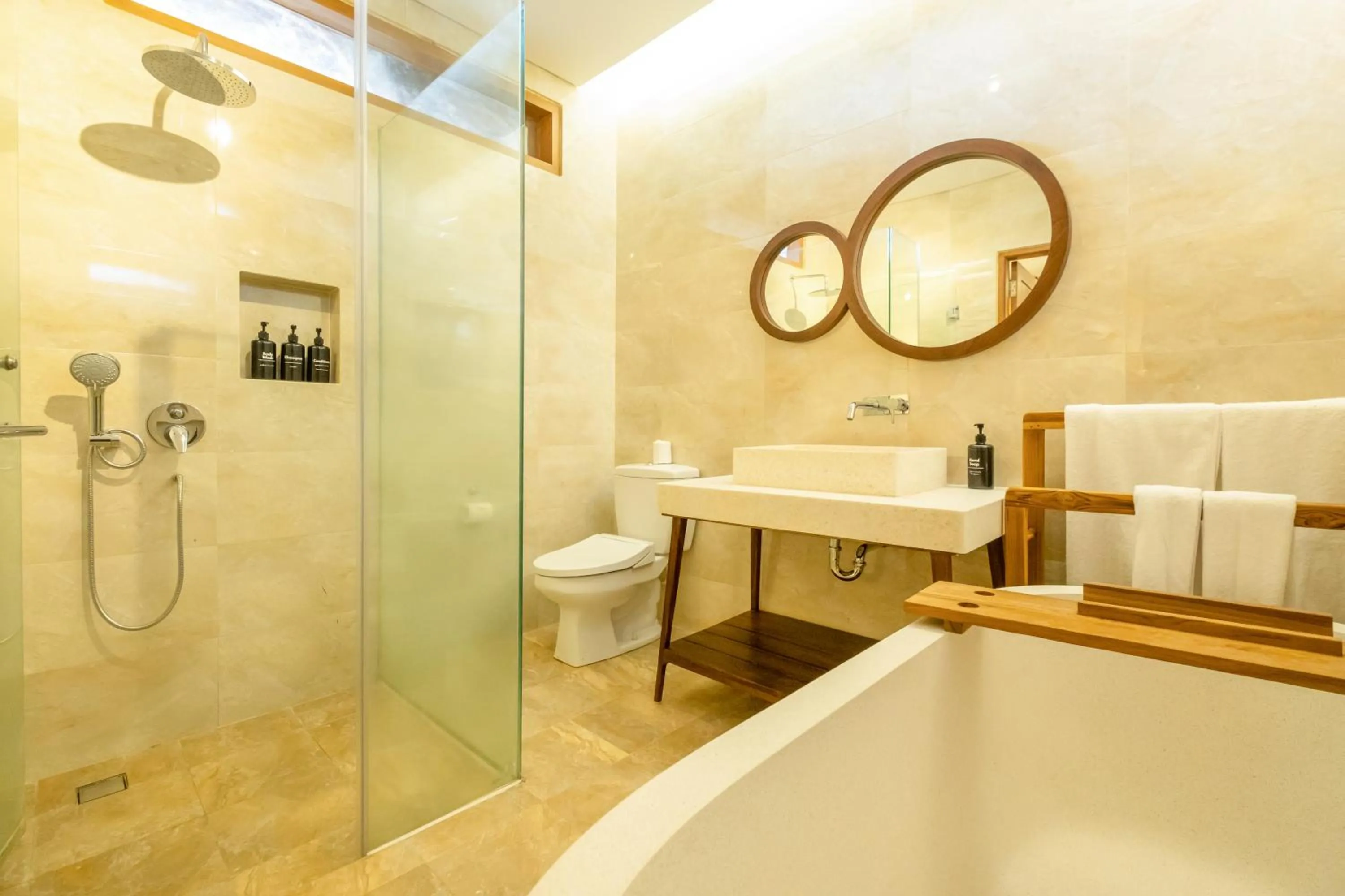 Bathroom in Bhuwana Ubud Hotel and Farm