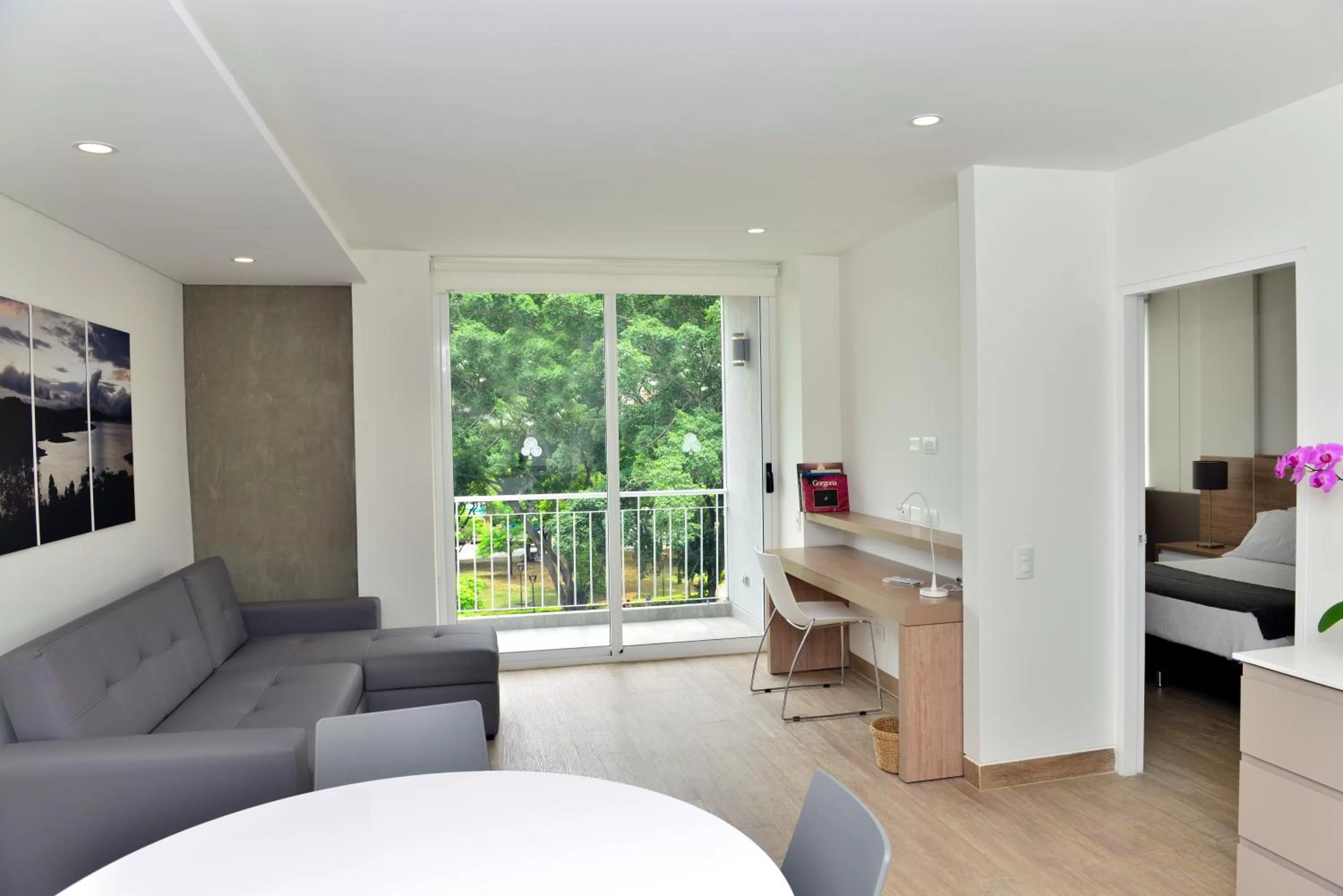 Landmark view in Park V