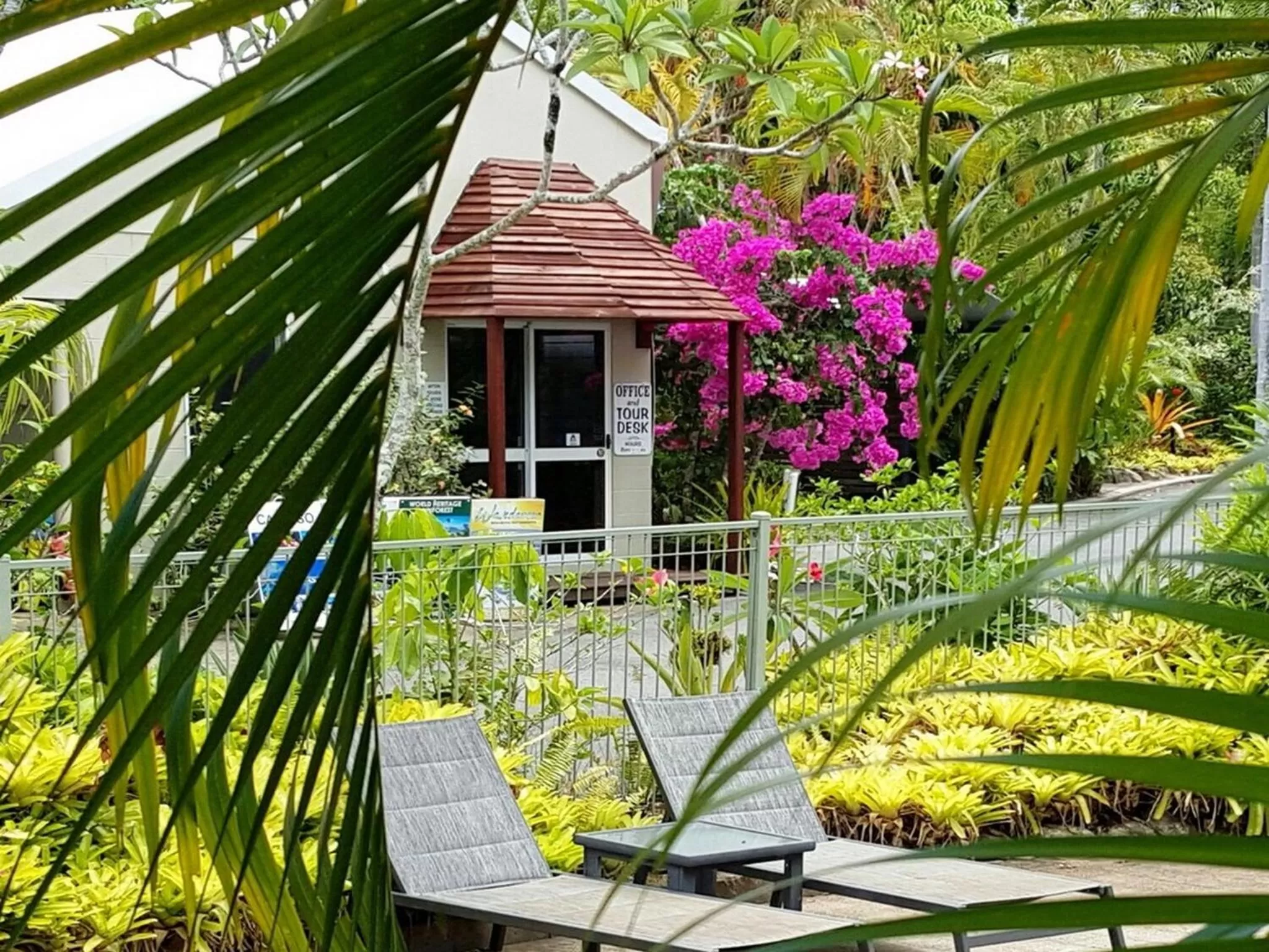 Property building in Mango Tree Holiday Apartments