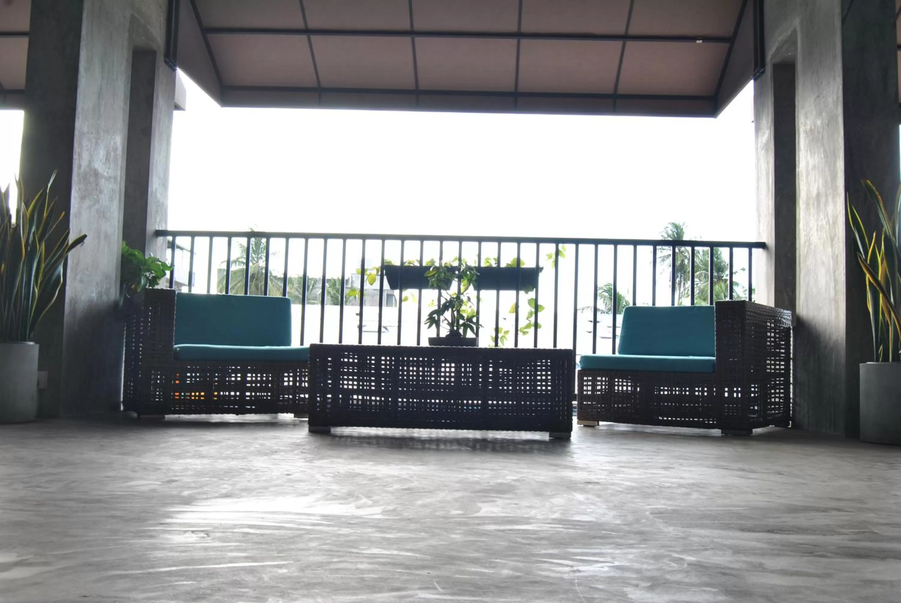 Seating area in The Canoe