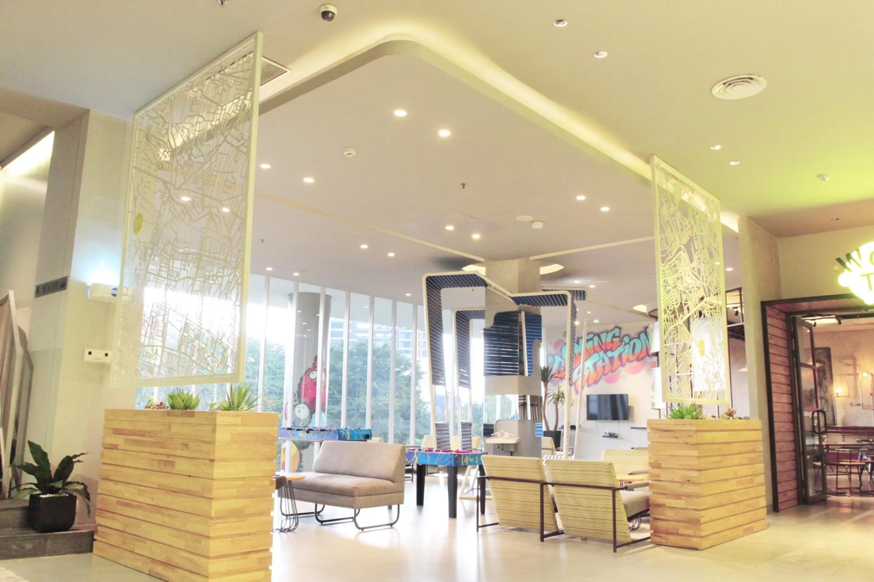 Decorative detail in Yello Hotel Jemursari