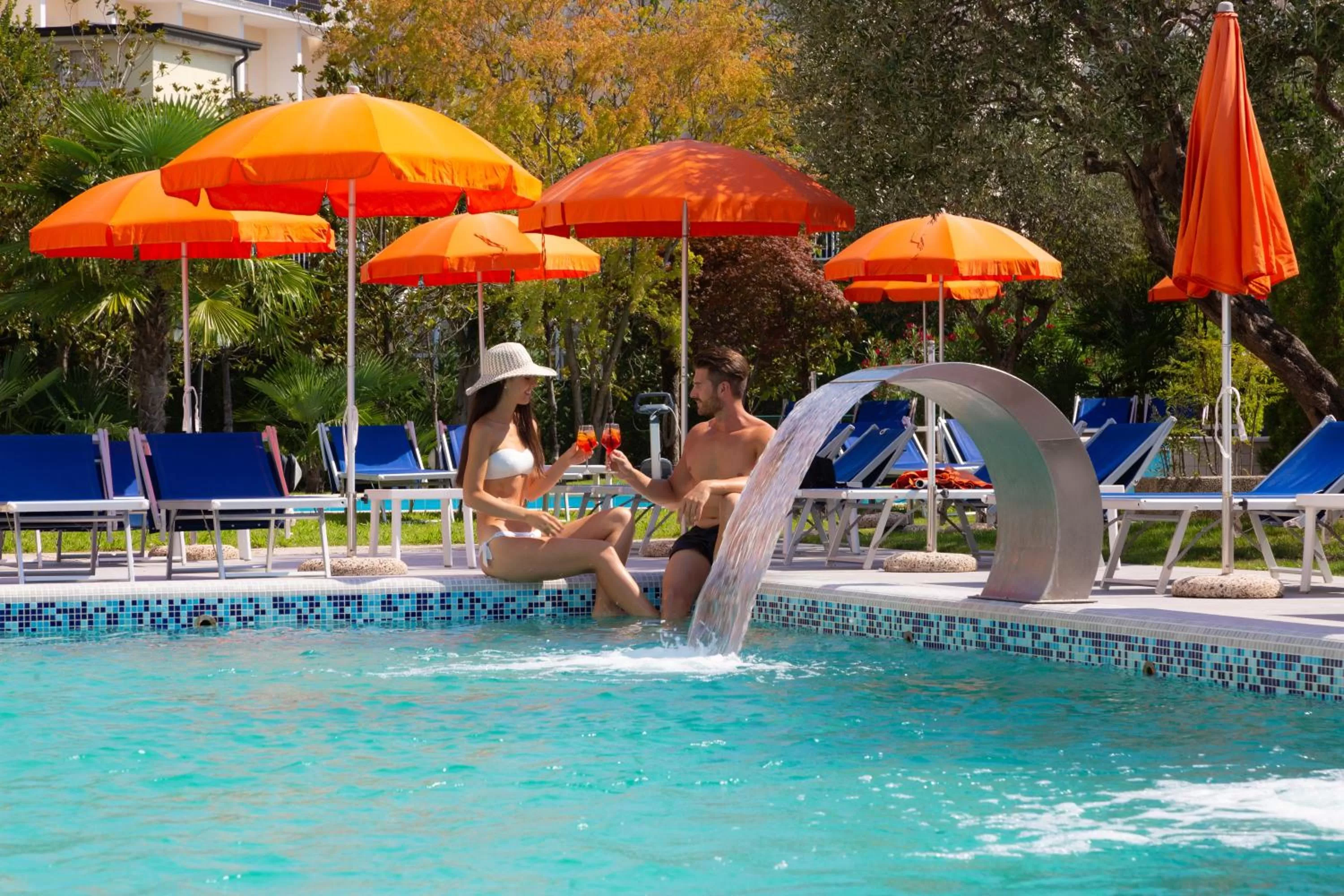 Swimming pool in Hotel Savoia Thermae & SPA