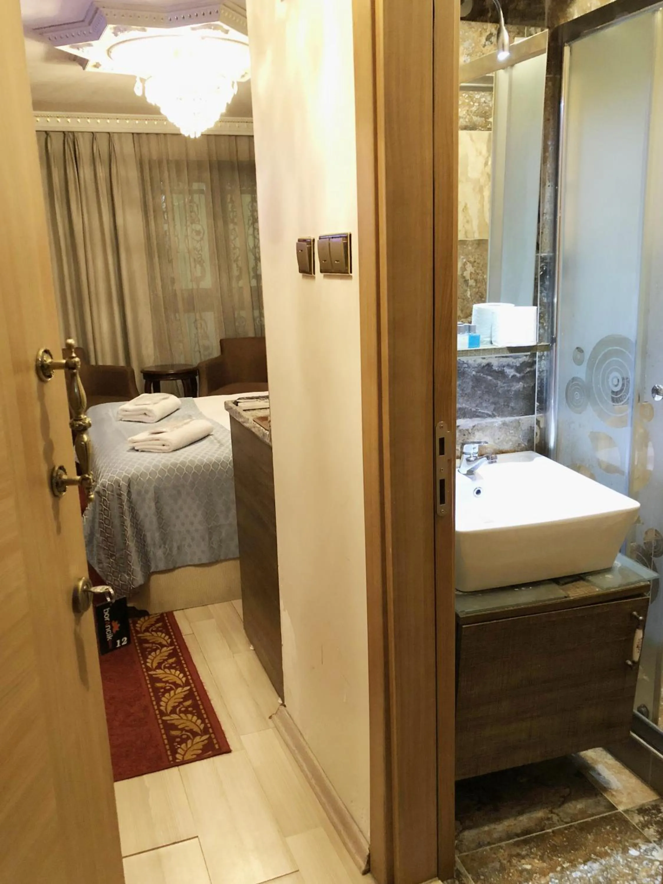 Bathroom in Borancik Suites