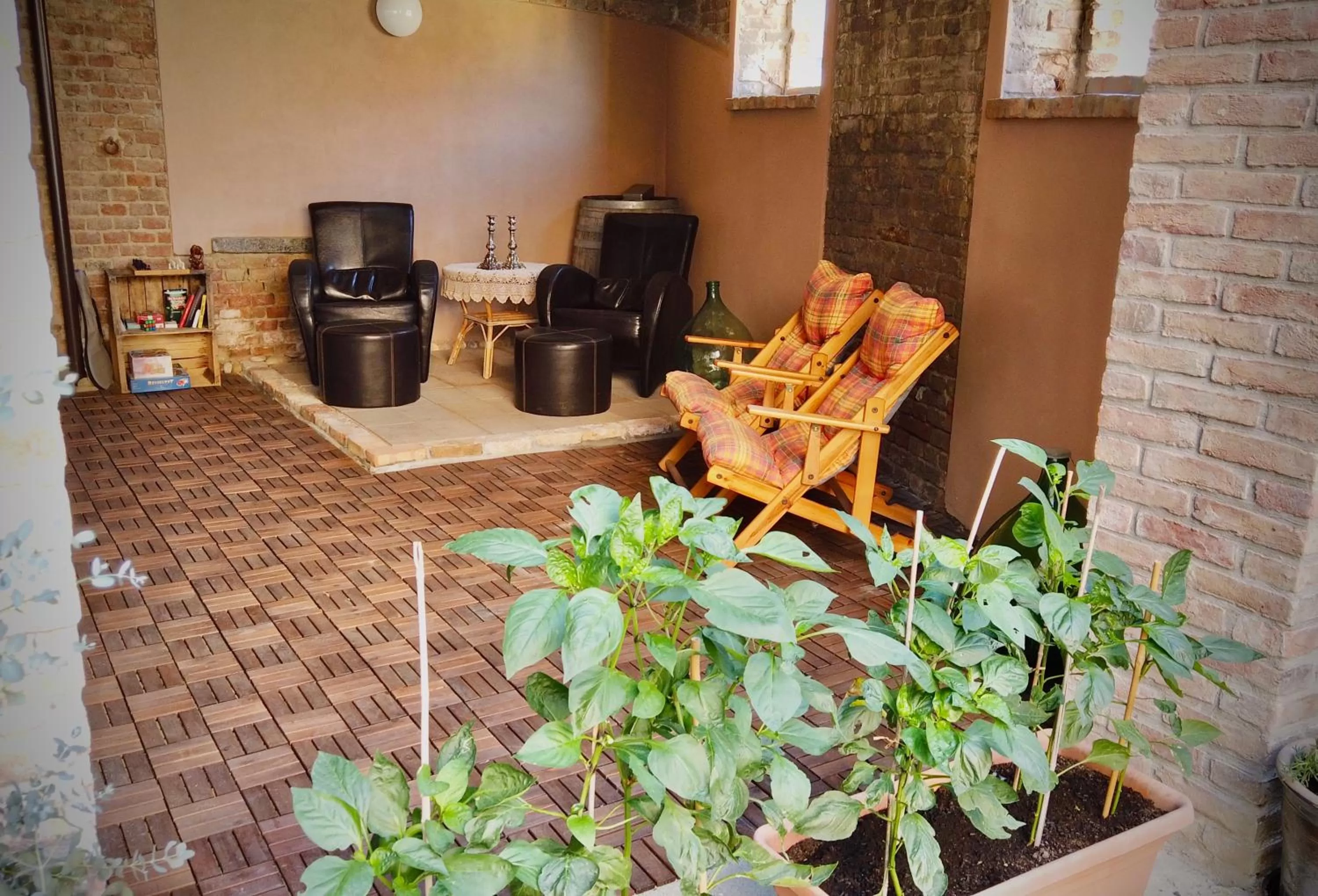 Communal lounge/ TV room in La Maggiorina