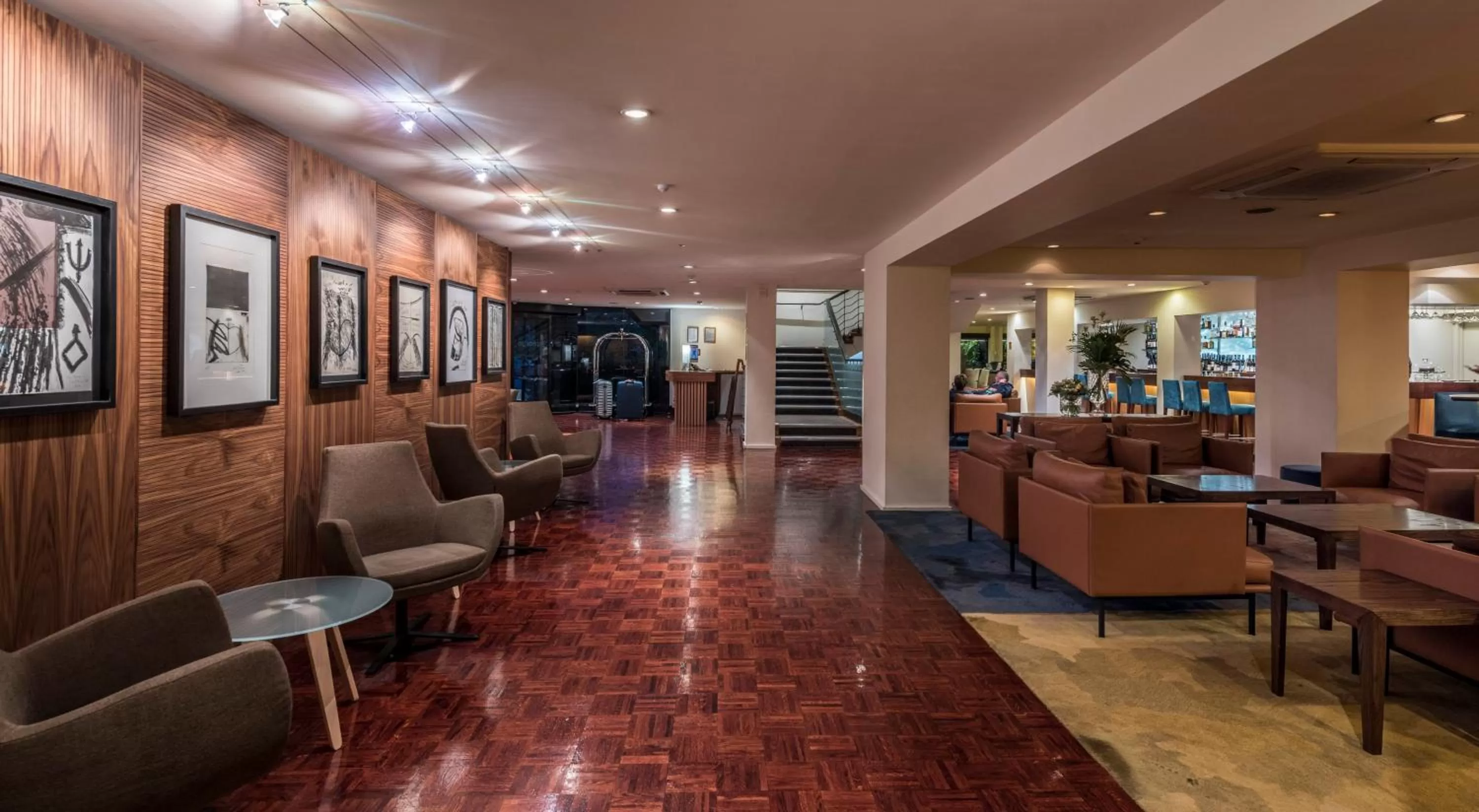 Lobby or reception in The George