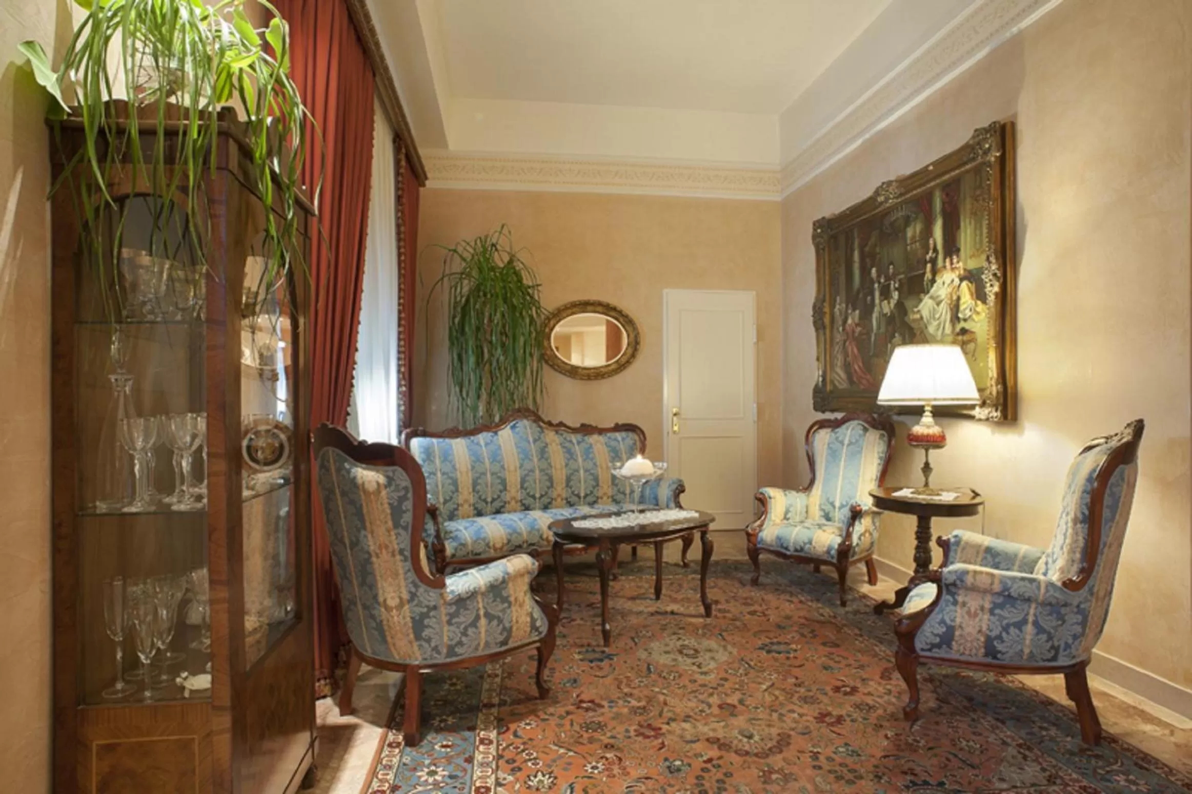 Lounge or bar in La Corte di Opaka