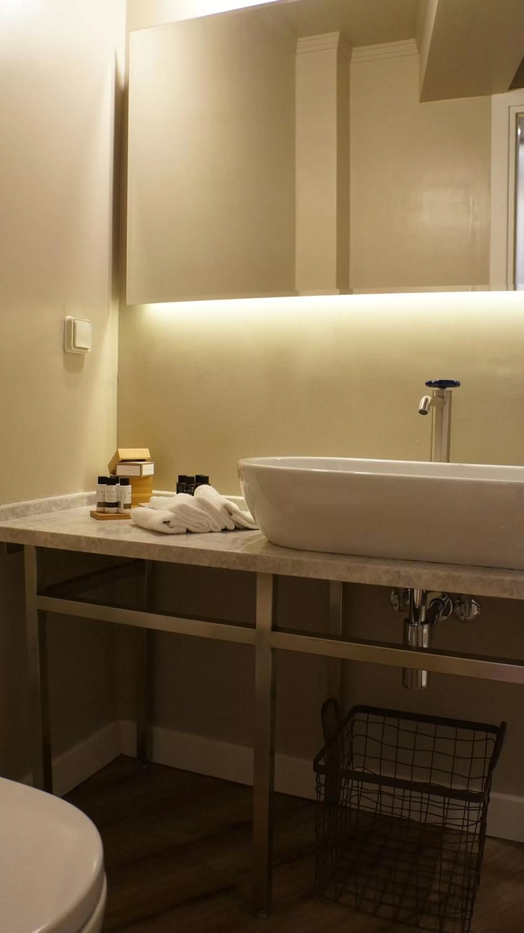 Shower in Apollon Library Suites