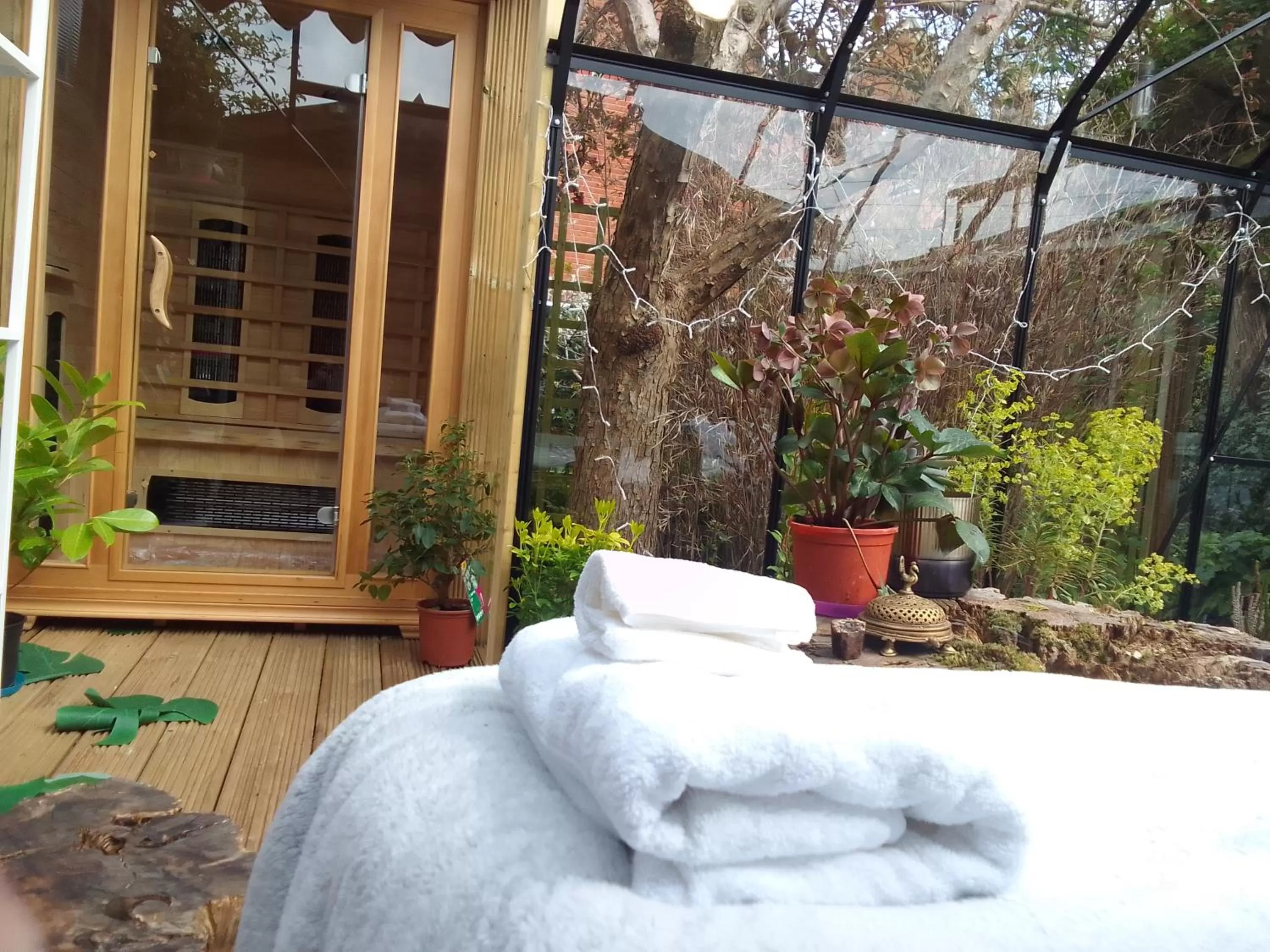 Patio in Pilgrims of the Goddess