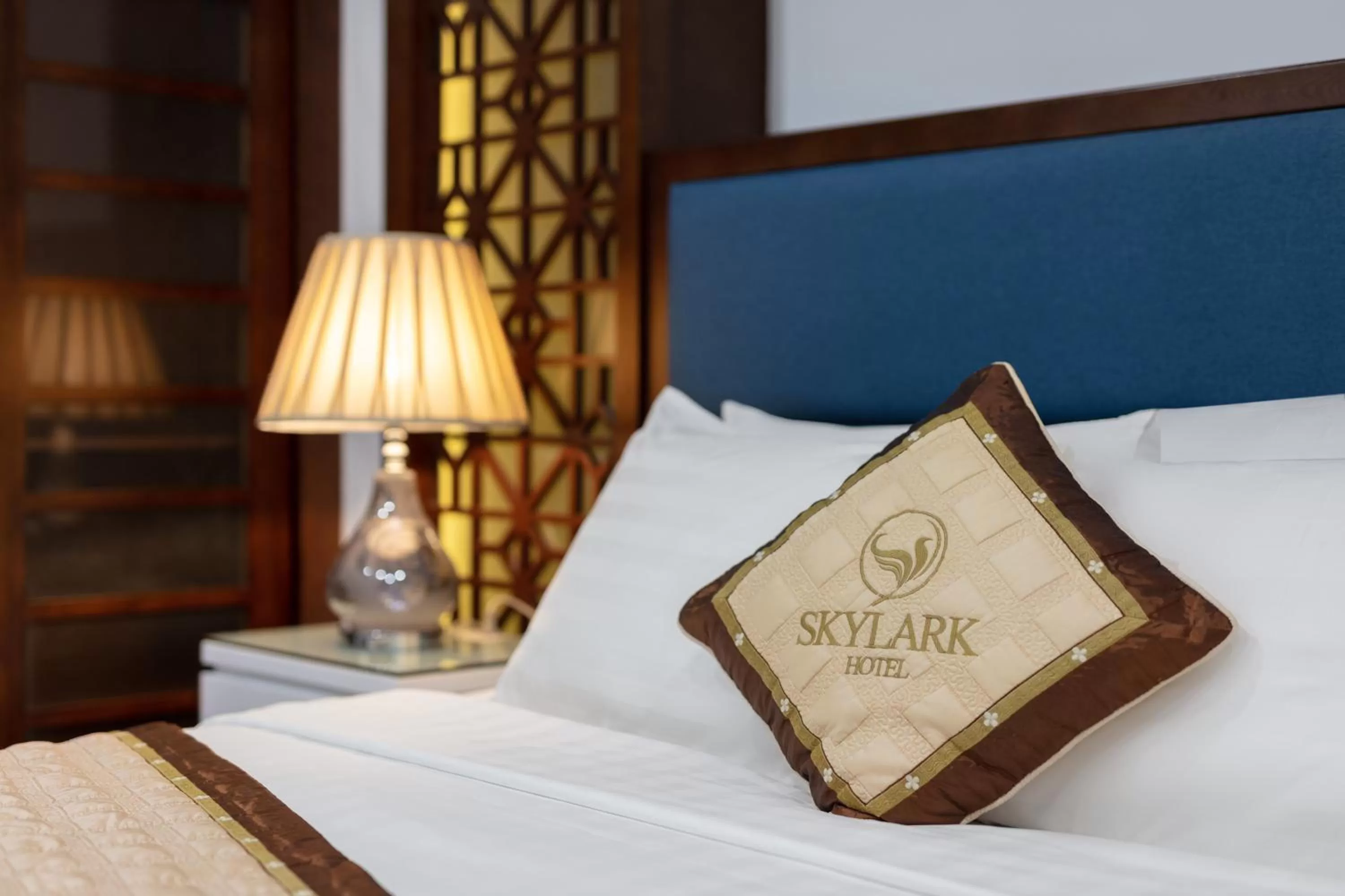 Bed in Skylark Hotel