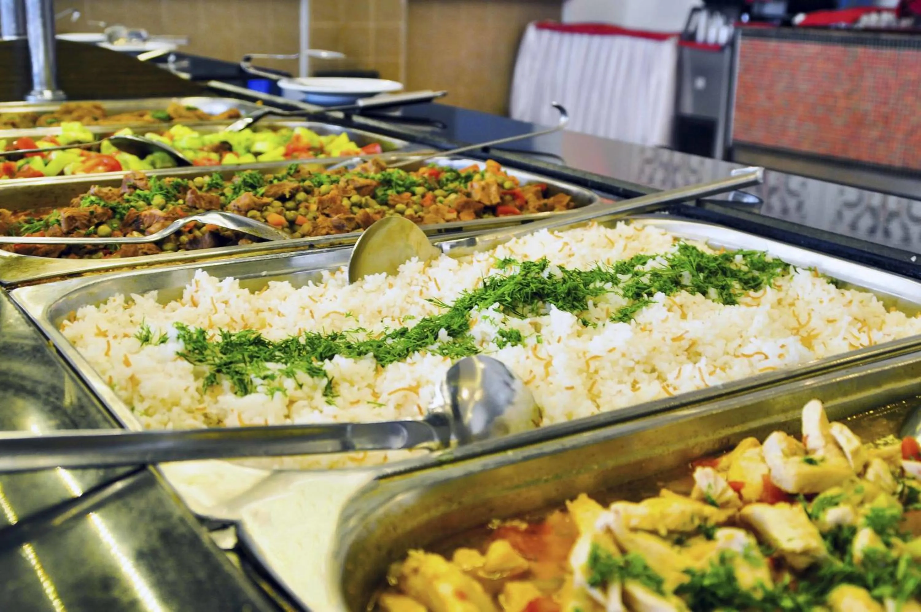 Food close-up in Belkon Hotel