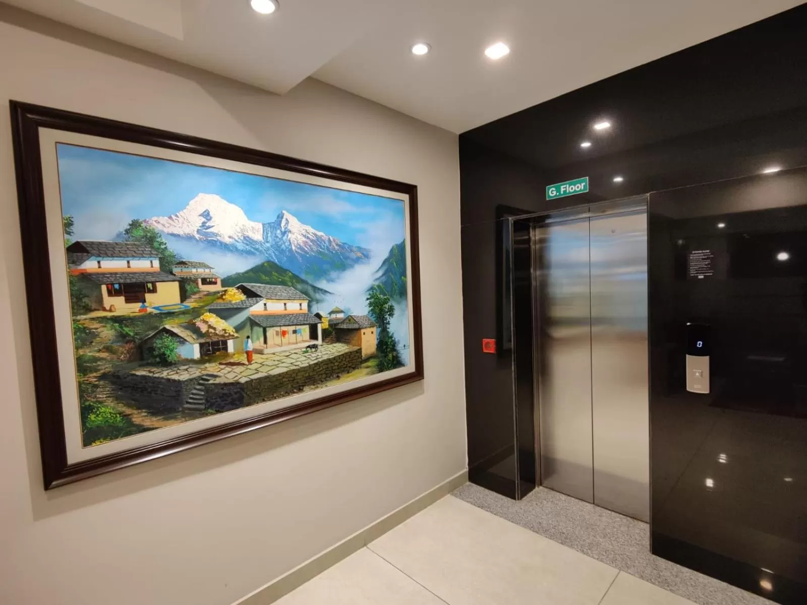 elevator in Hotel Krishna Kathmandu