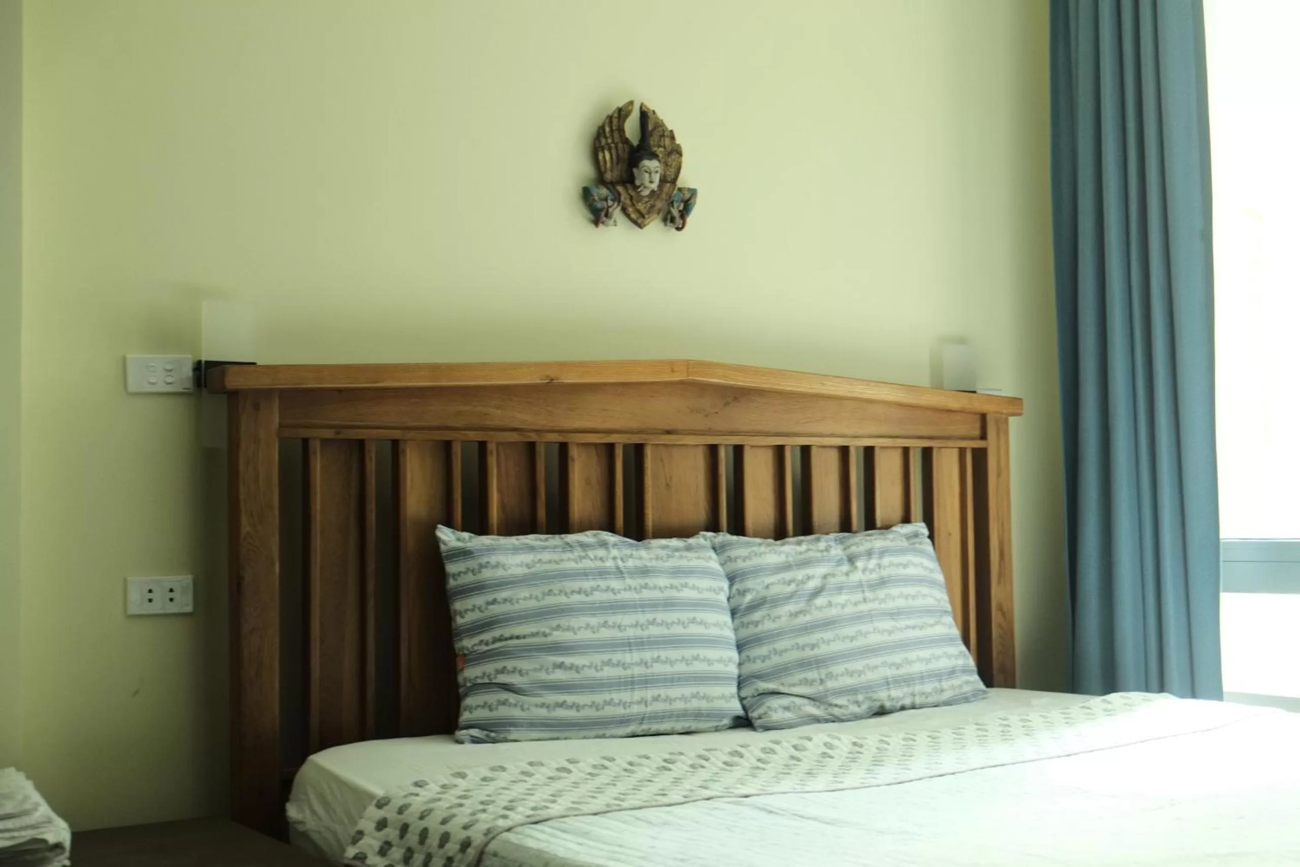 Bed in Auntie Liên's Homestay