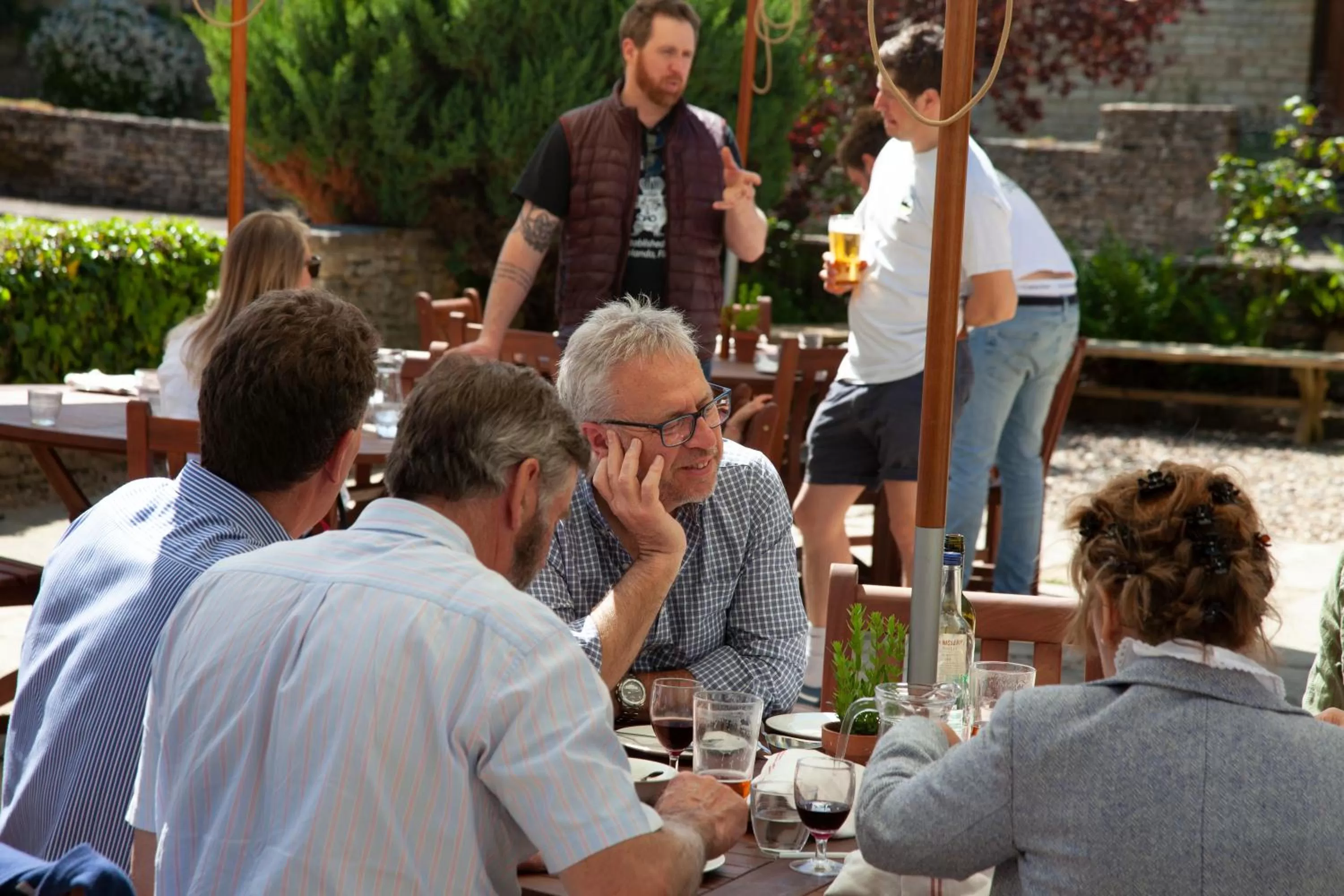 Garden in The Lamb Inn