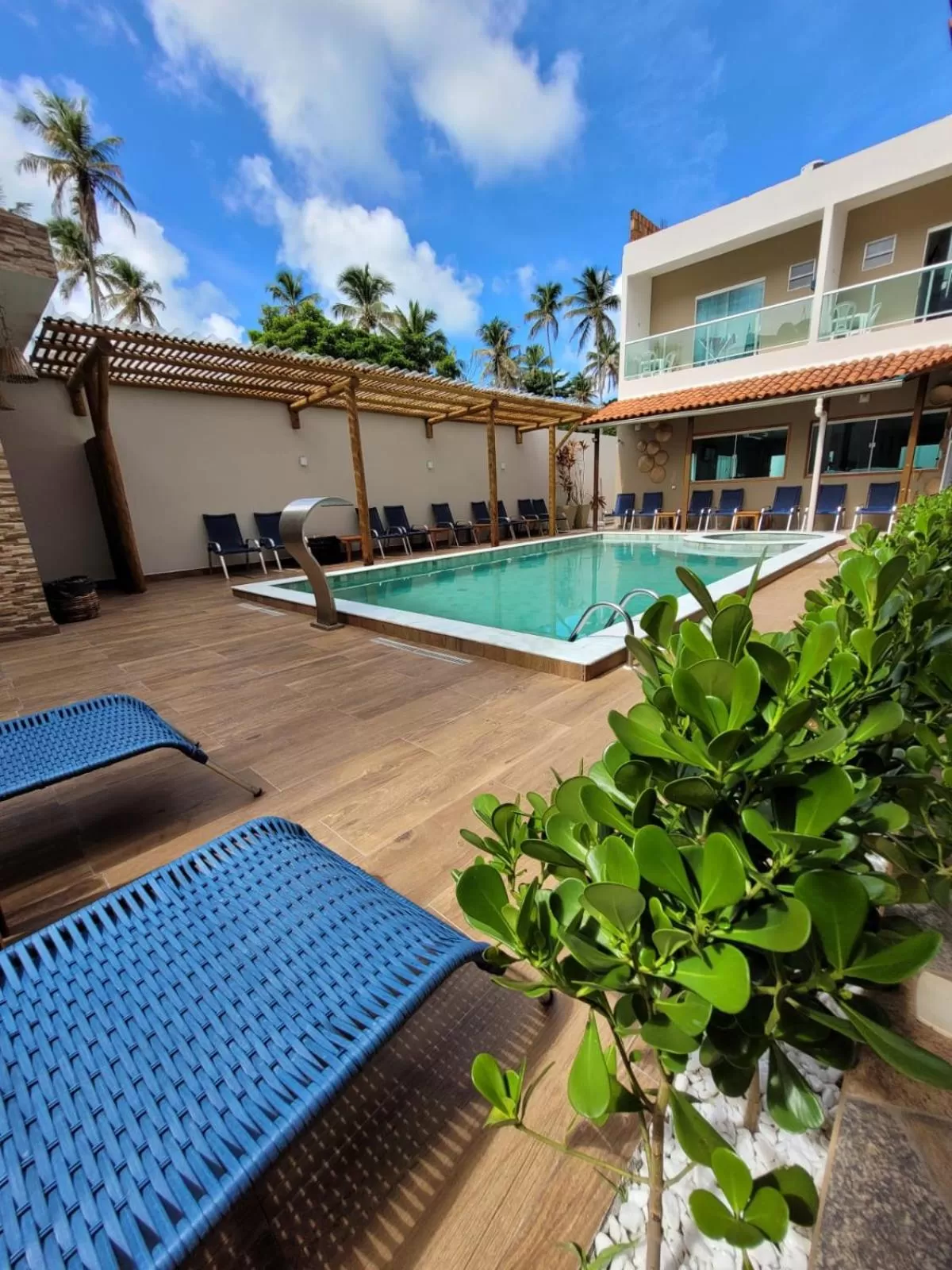 Swimming Pool in Pousada Concha Dourada