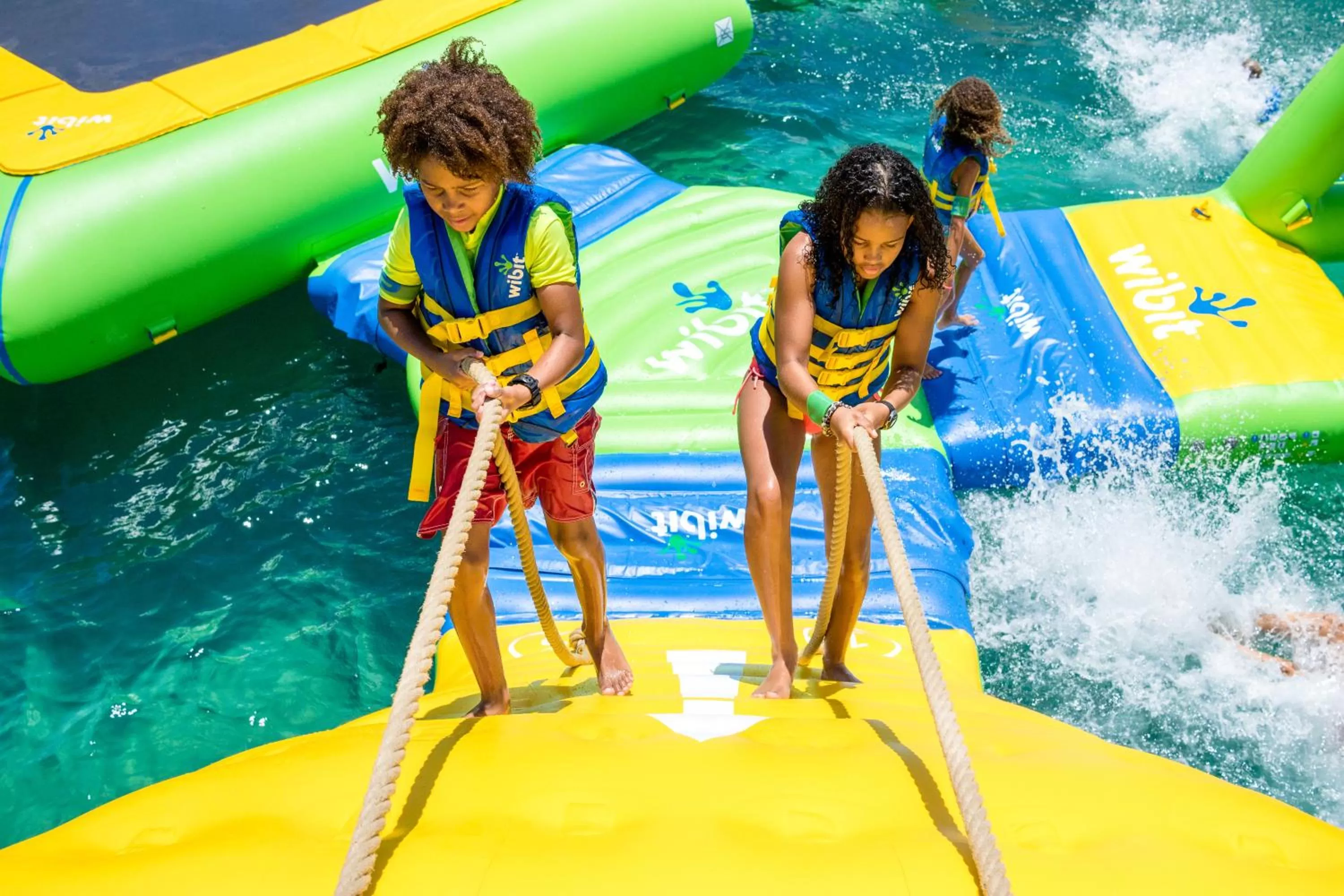 Aqua park in Bay Gardens Hotel