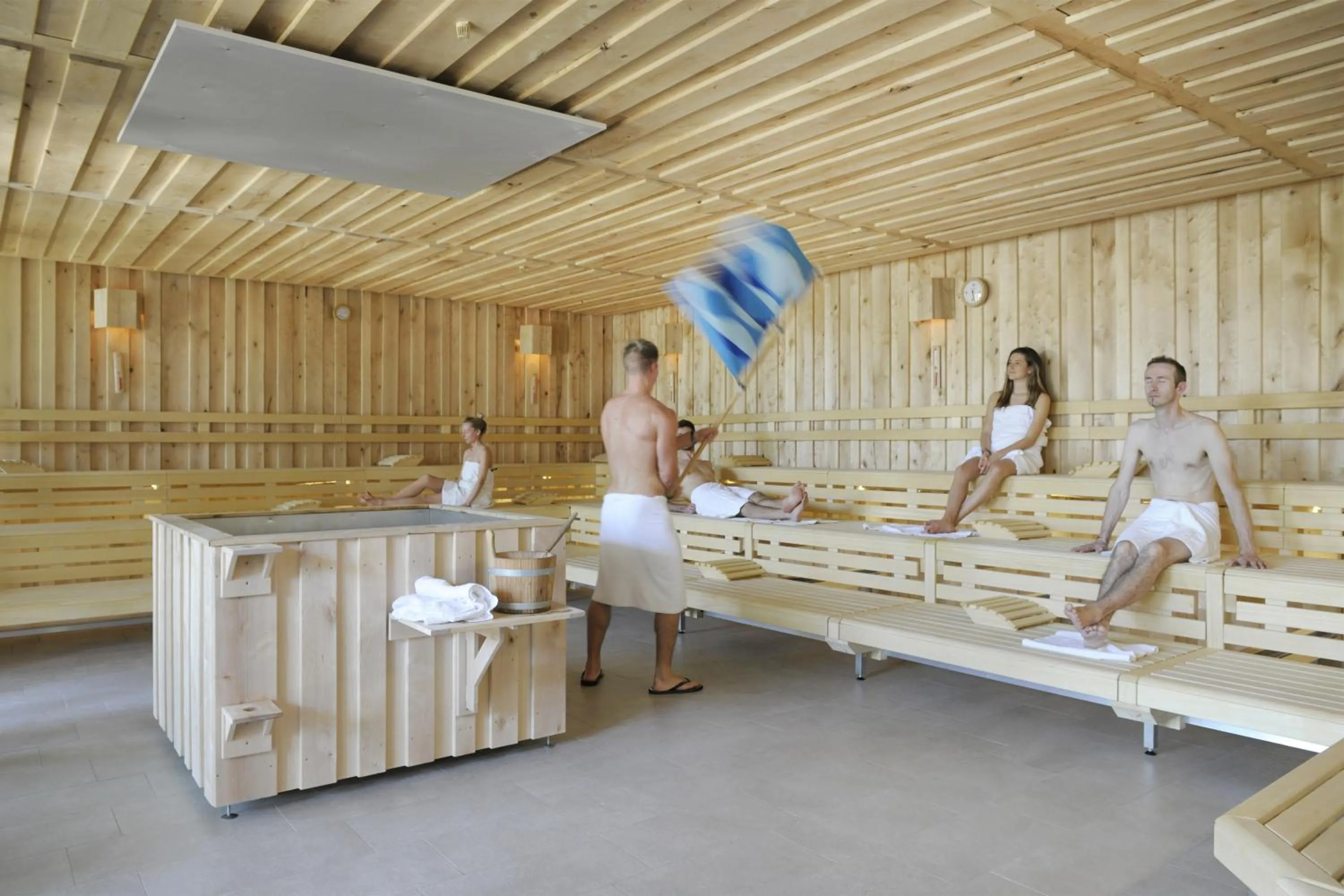 Sauna in Mondorf Parc Hotel & Spa