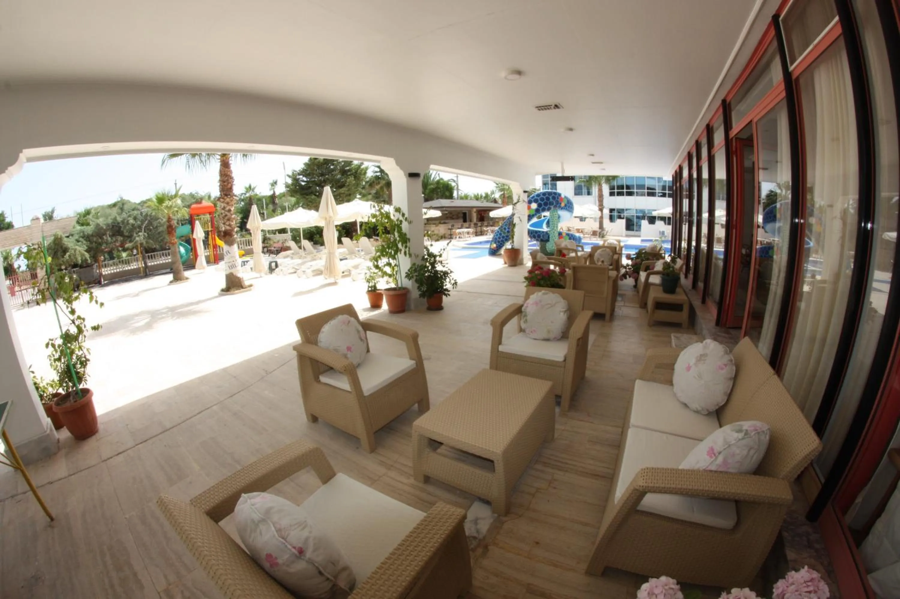 Balcony/Terrace in Hotel Billurcu