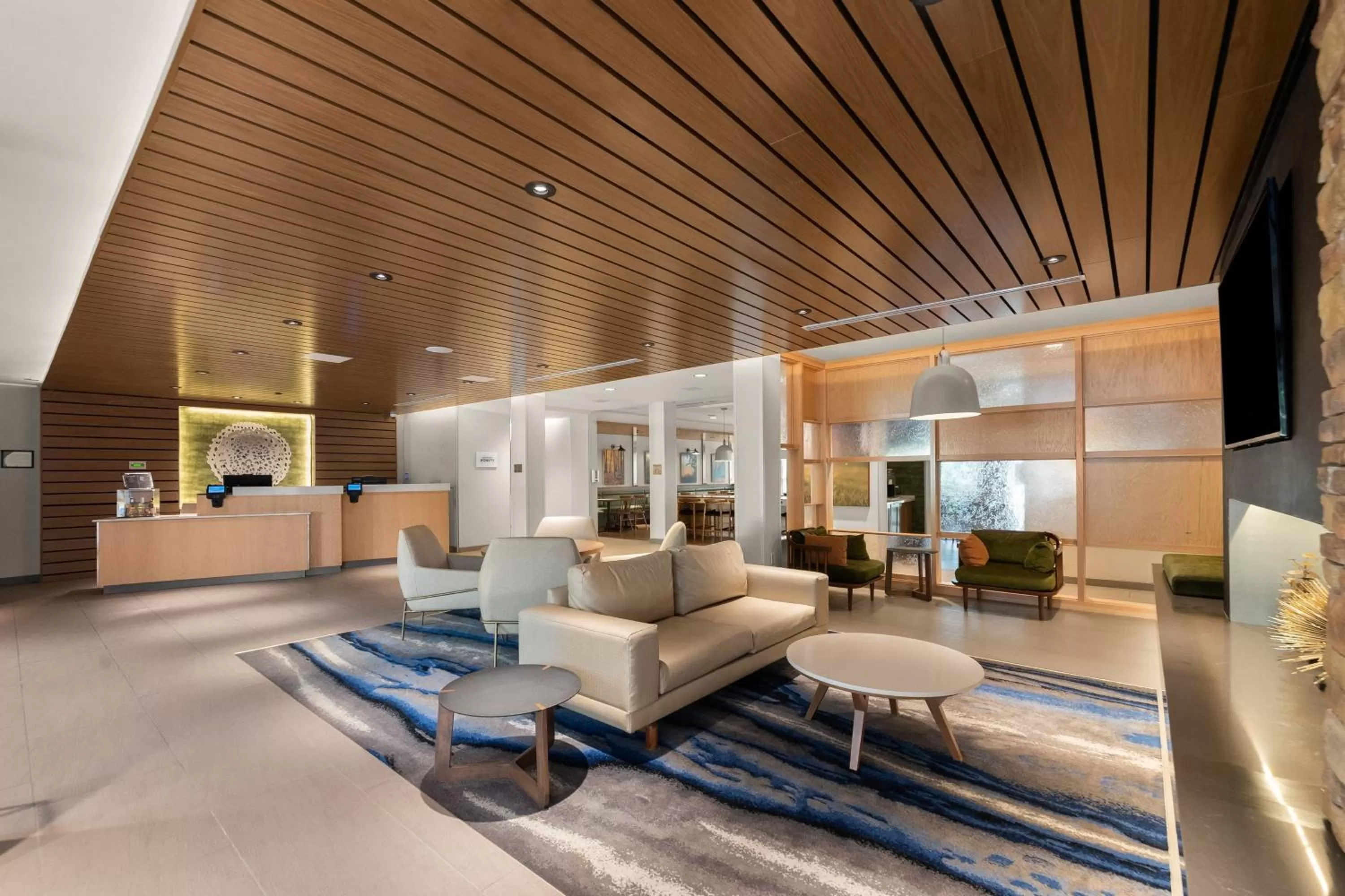 Lobby or reception in Fairfield Inn & Suites Brooksville Suncoast Parkway