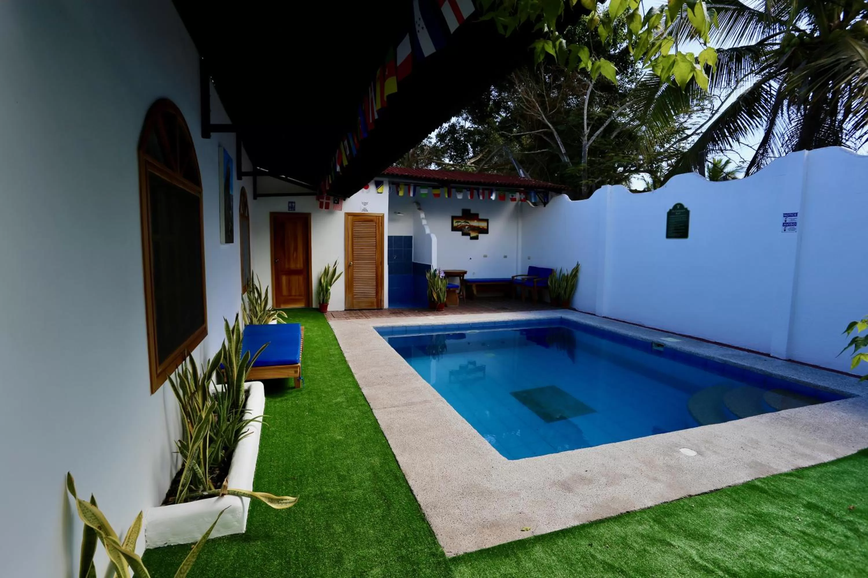 Pool view, Swimming Pool in The Galapagos Pearl B&B