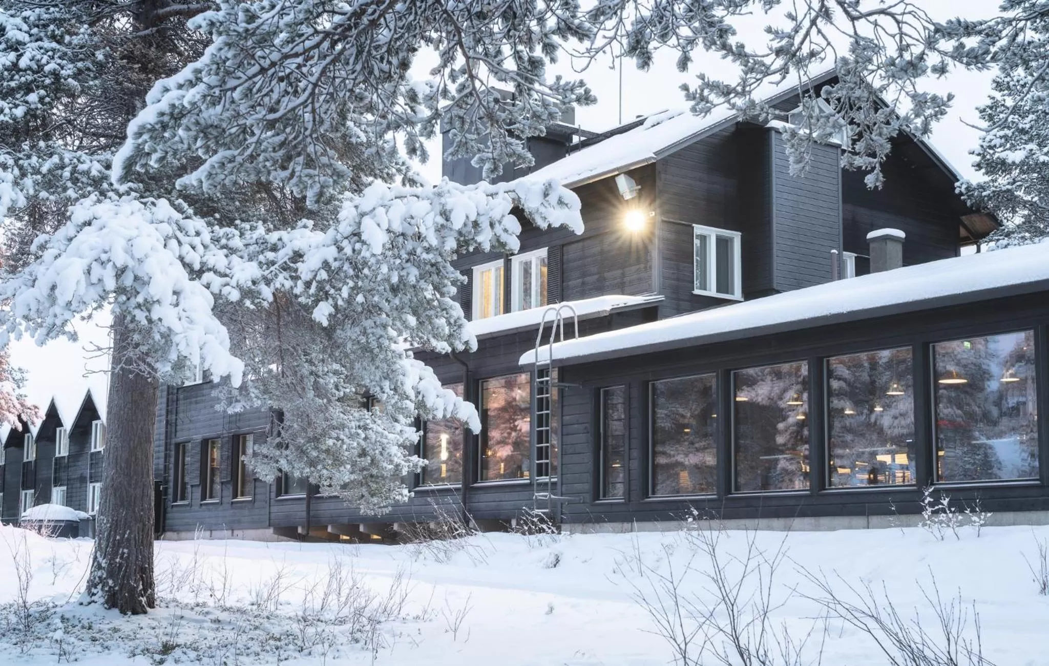 Property building in Wilderness Hotel Juutua