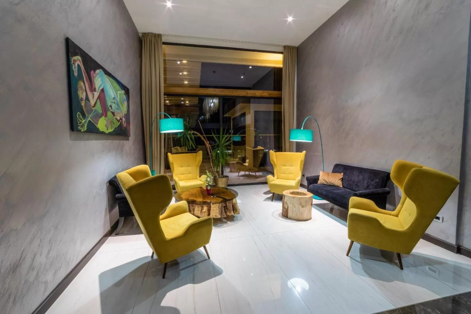 Night, Lobby/Reception in Hotel Berane