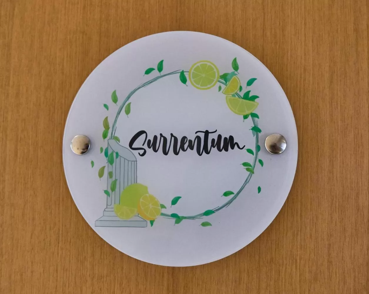 Logo/Certificate/Sign in Giardino Archeologico