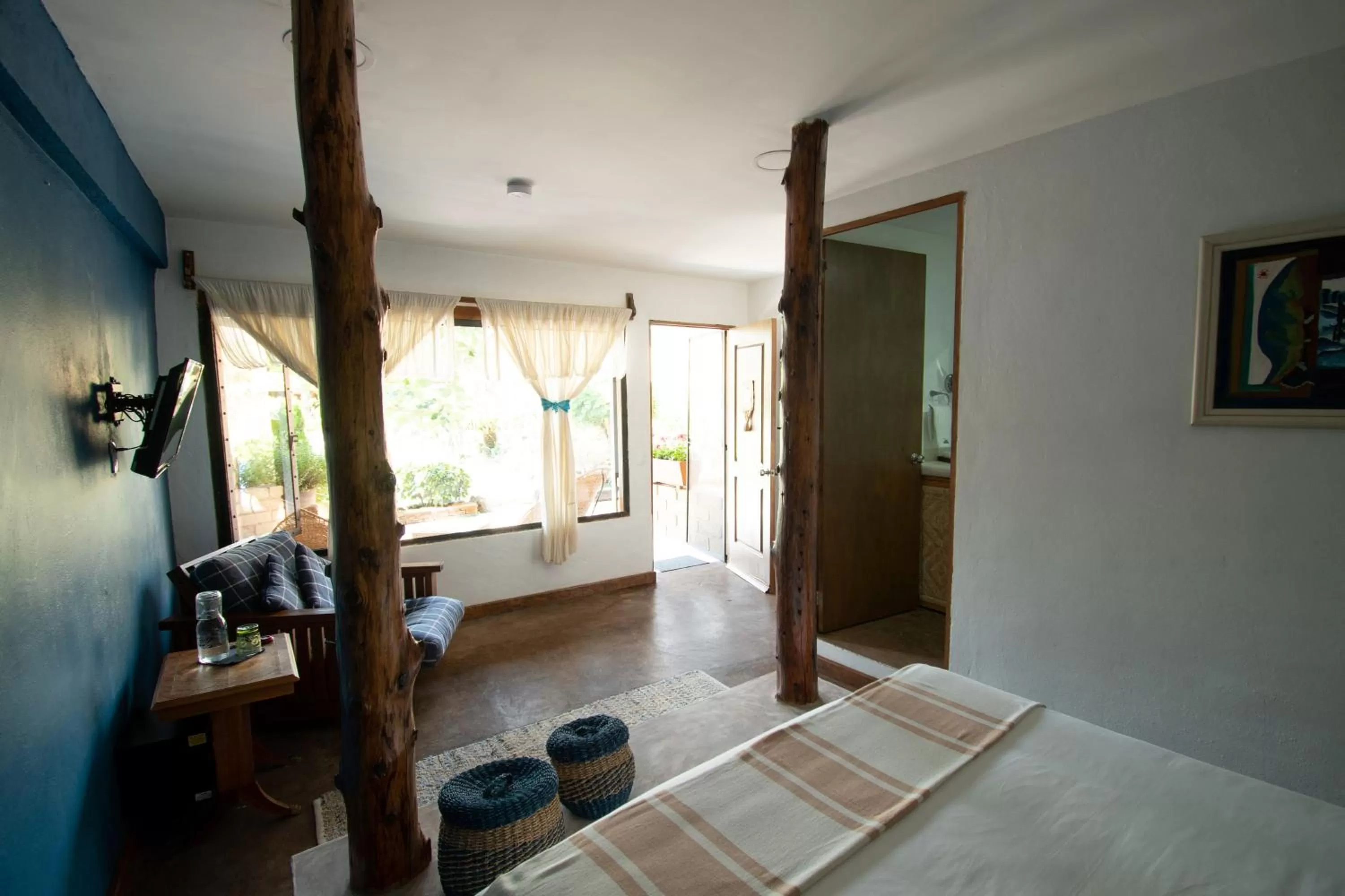 Garden view, Bed in Quinta Ascensión Hotel Boutique Only Adults