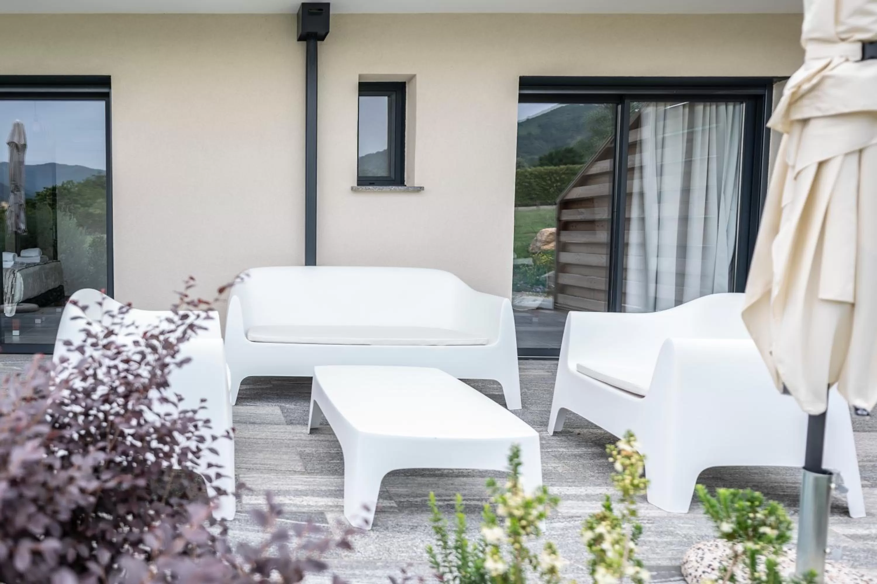 Patio in hôtel résidence a torra