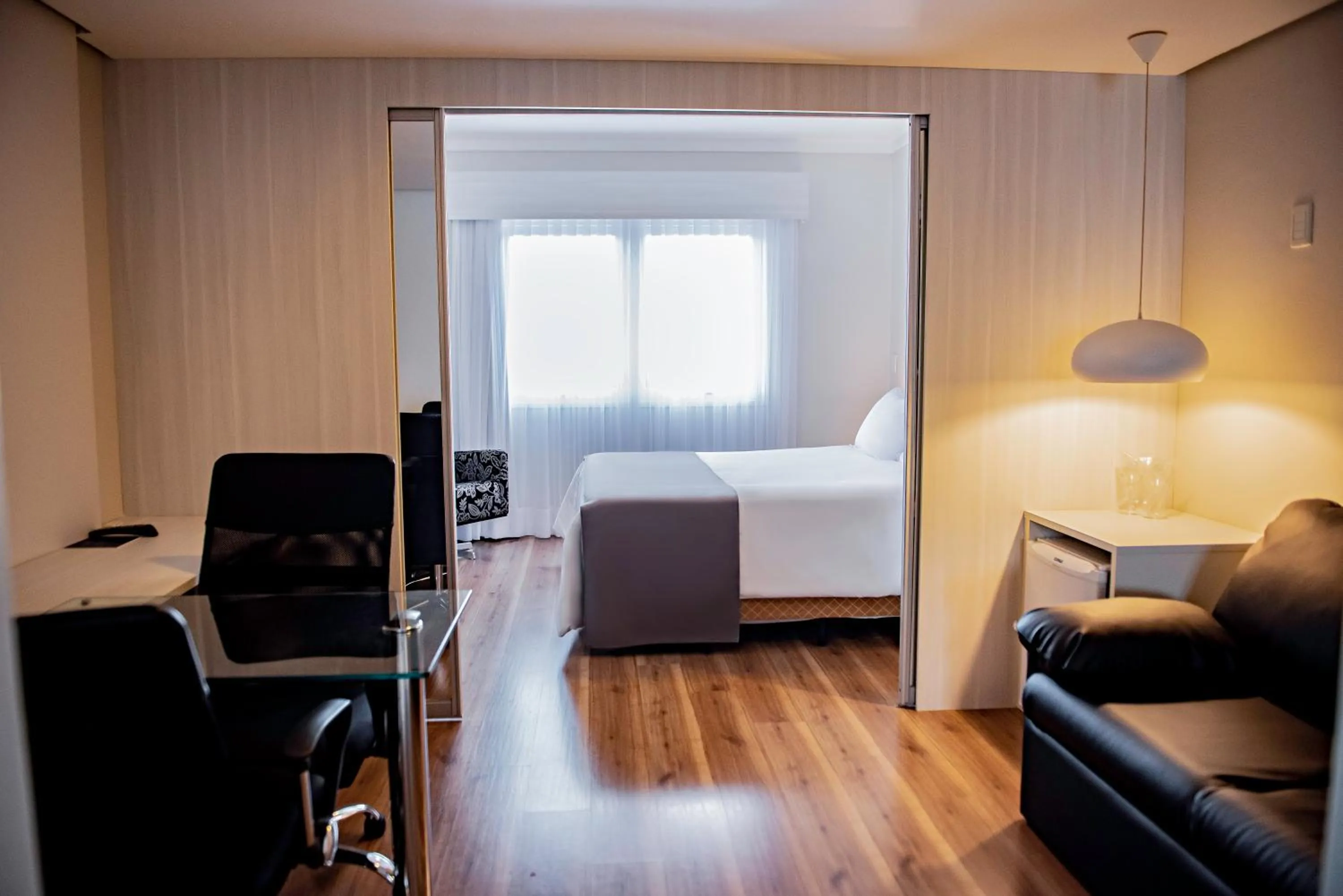 Seating area in Charrua Hotel