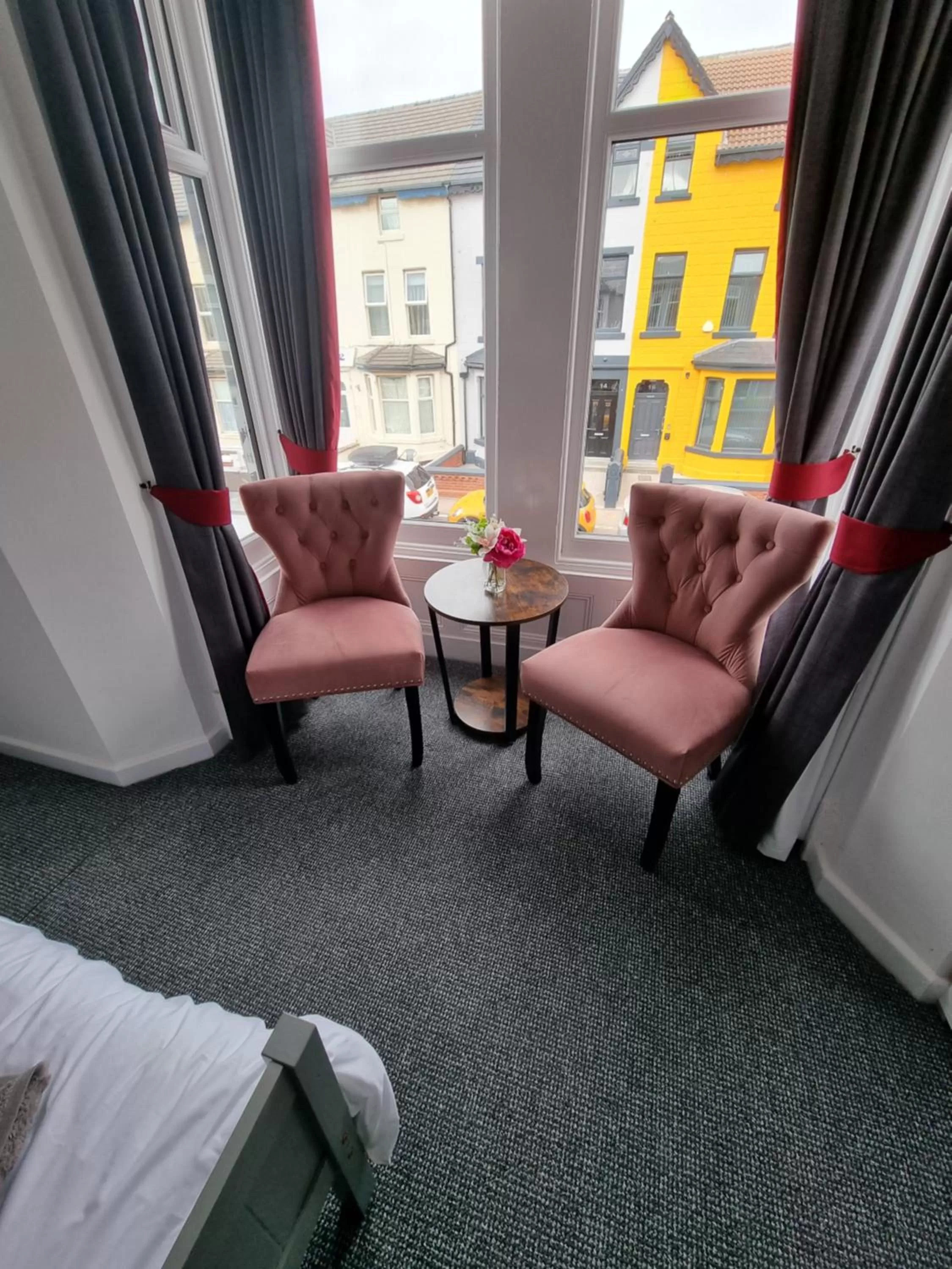 Seating Area in Langley House Hotel