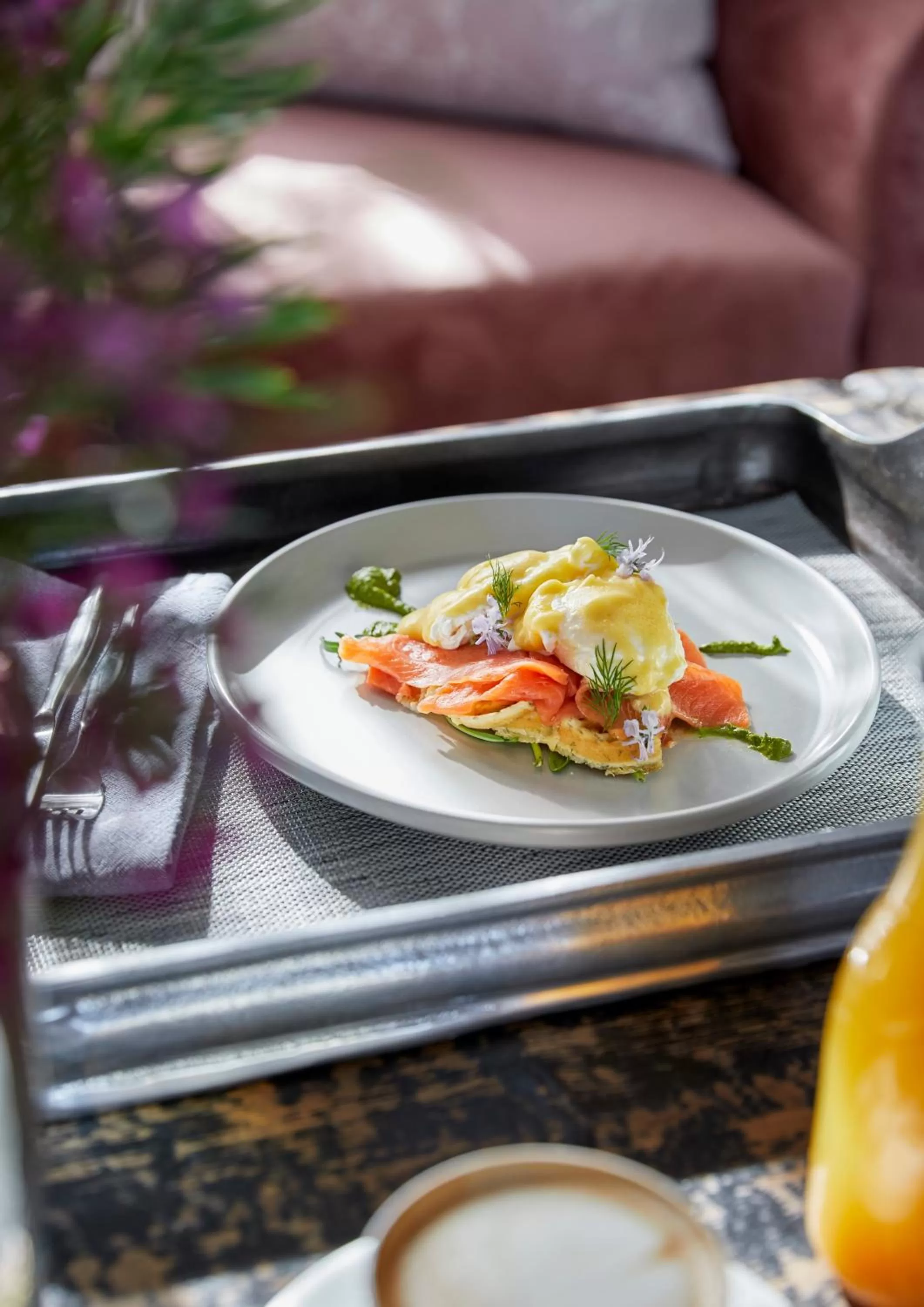 Restaurant/places to eat in The Thatch House Boutique Hotel, Hermanus