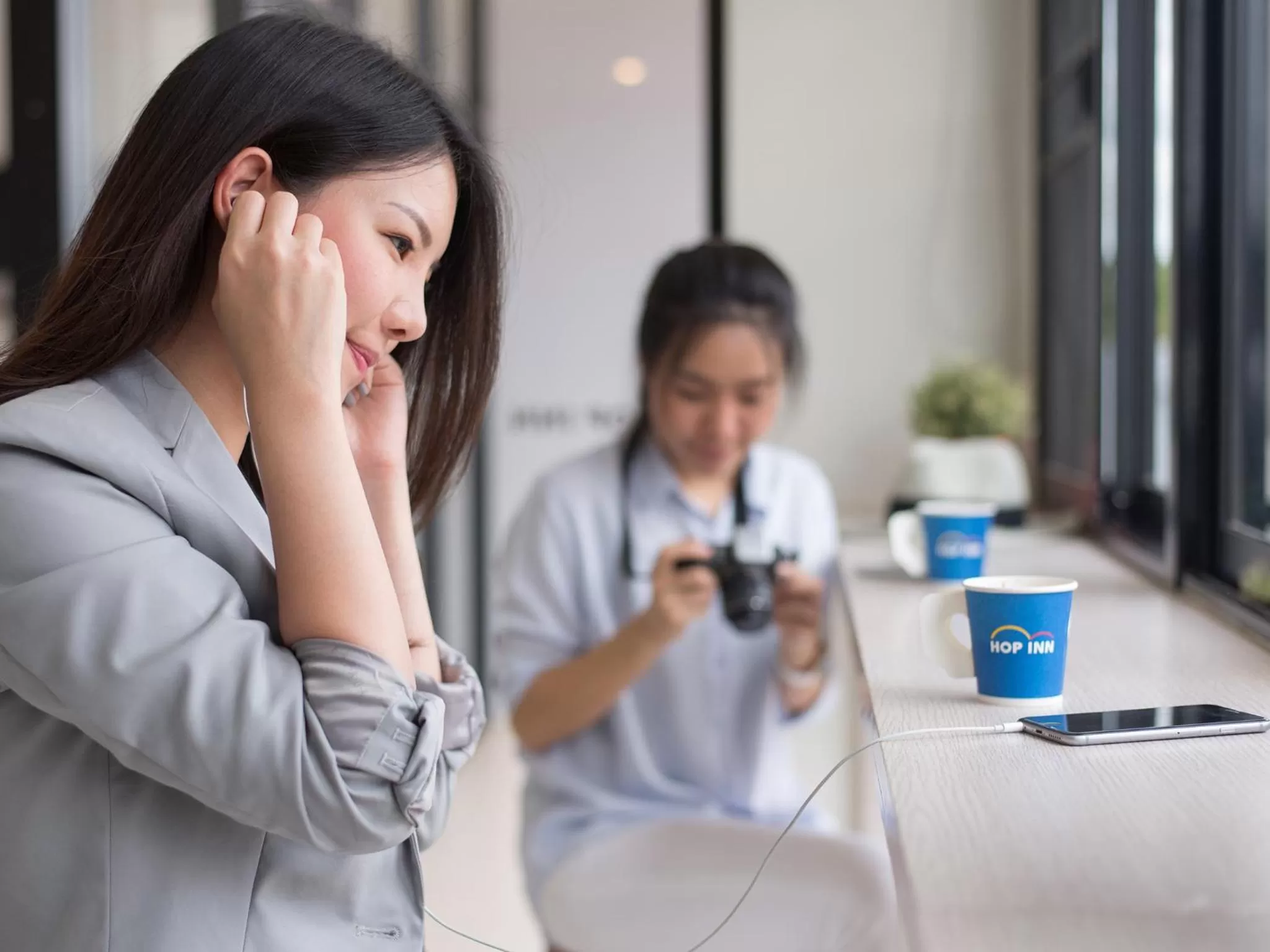 Lobby or reception in HOP INN Bangkok Krung Thonburi Station