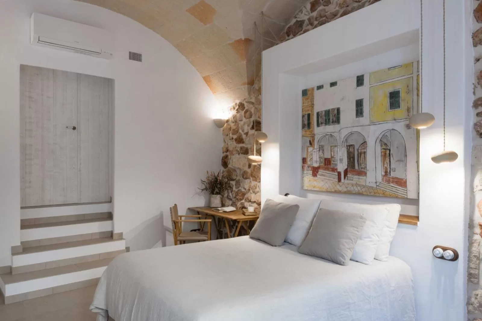 Bed in Hotel Nou Sant Antoni