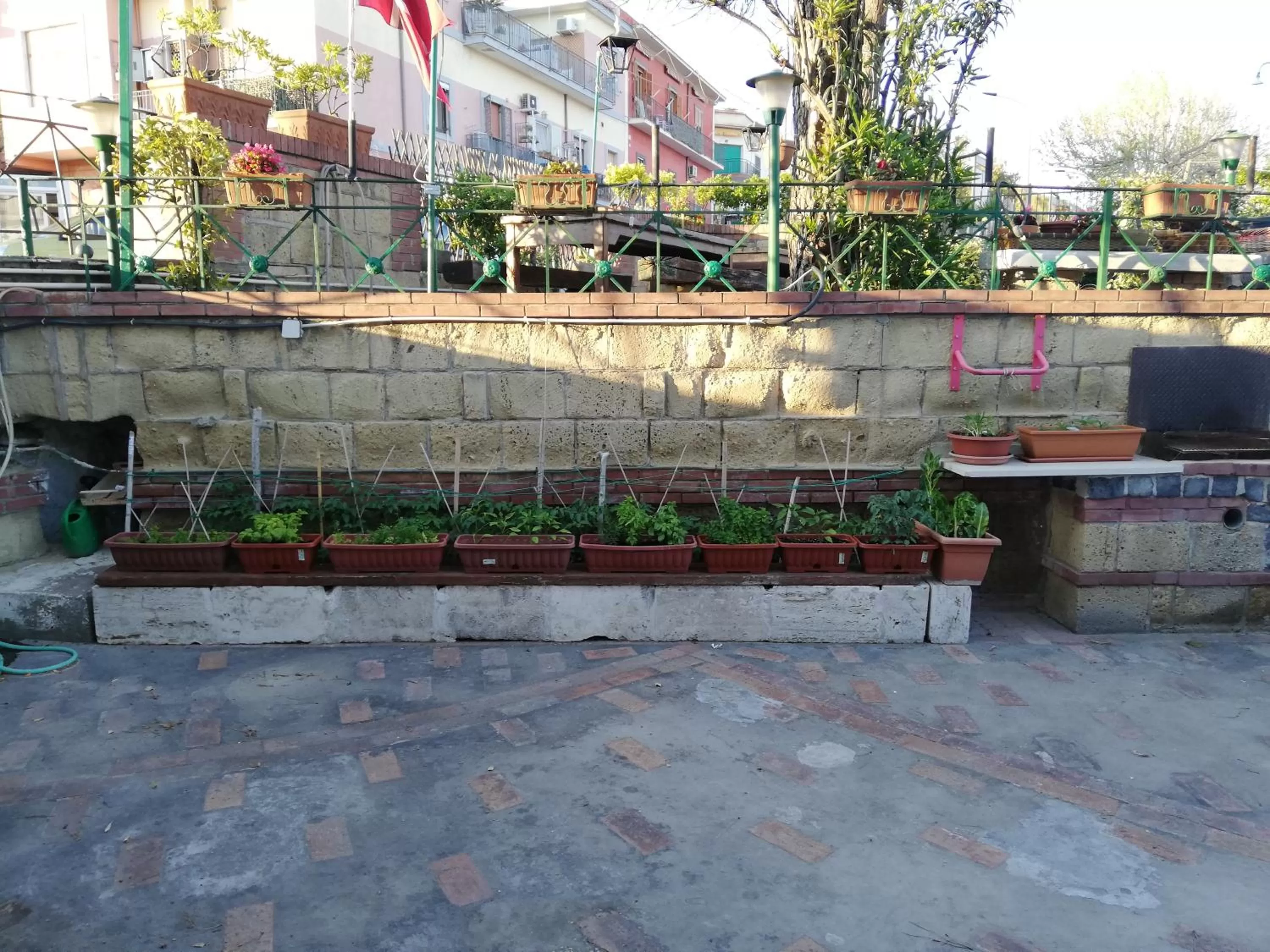 BBQ facilities in Hotel Sibilla Residence