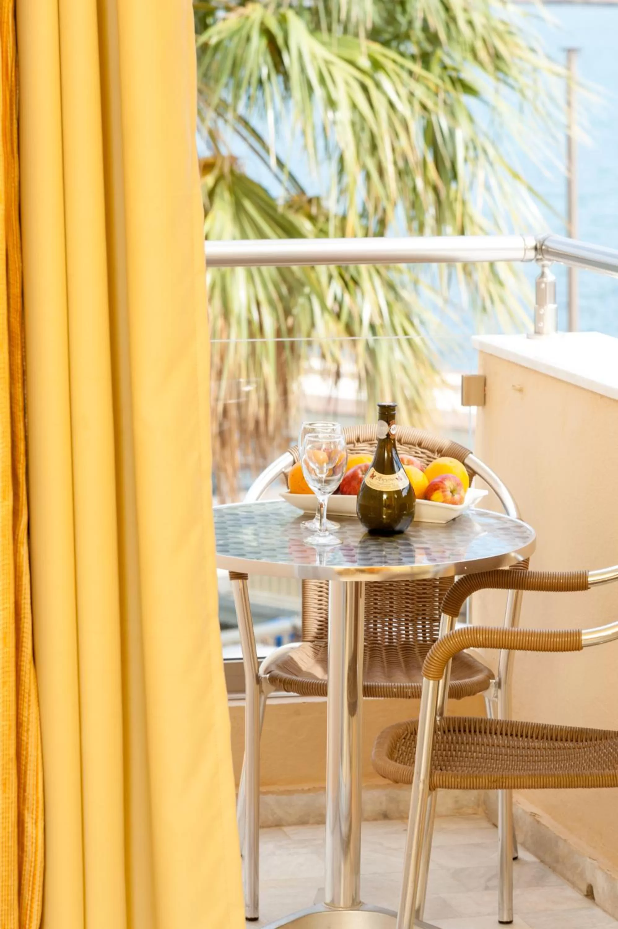 Balcony/Terrace in Elounda Akti Olous (Adults Only)